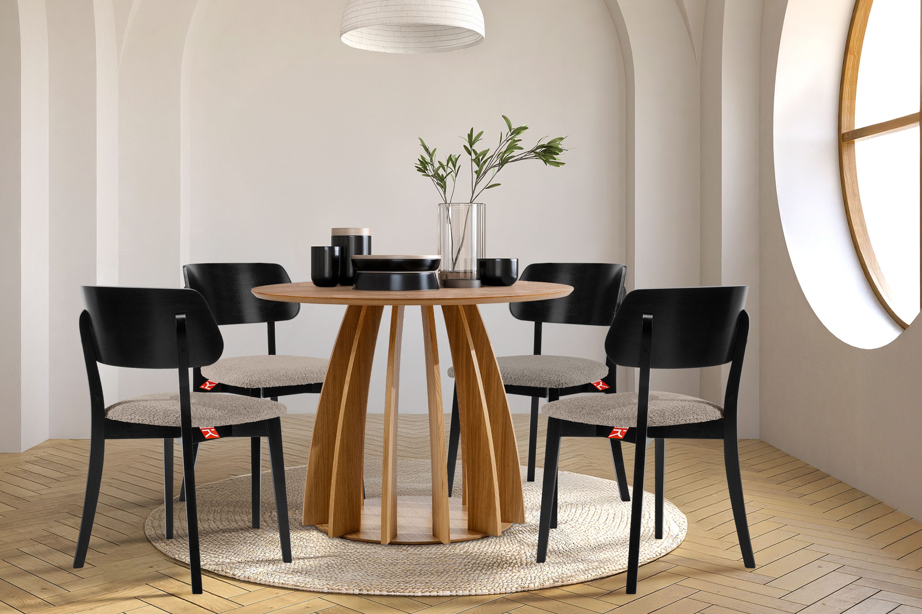 KONSIMO® Holzstuhl VINIS Esszimmer Stuhl Küchenstuhl günstig online kaufen