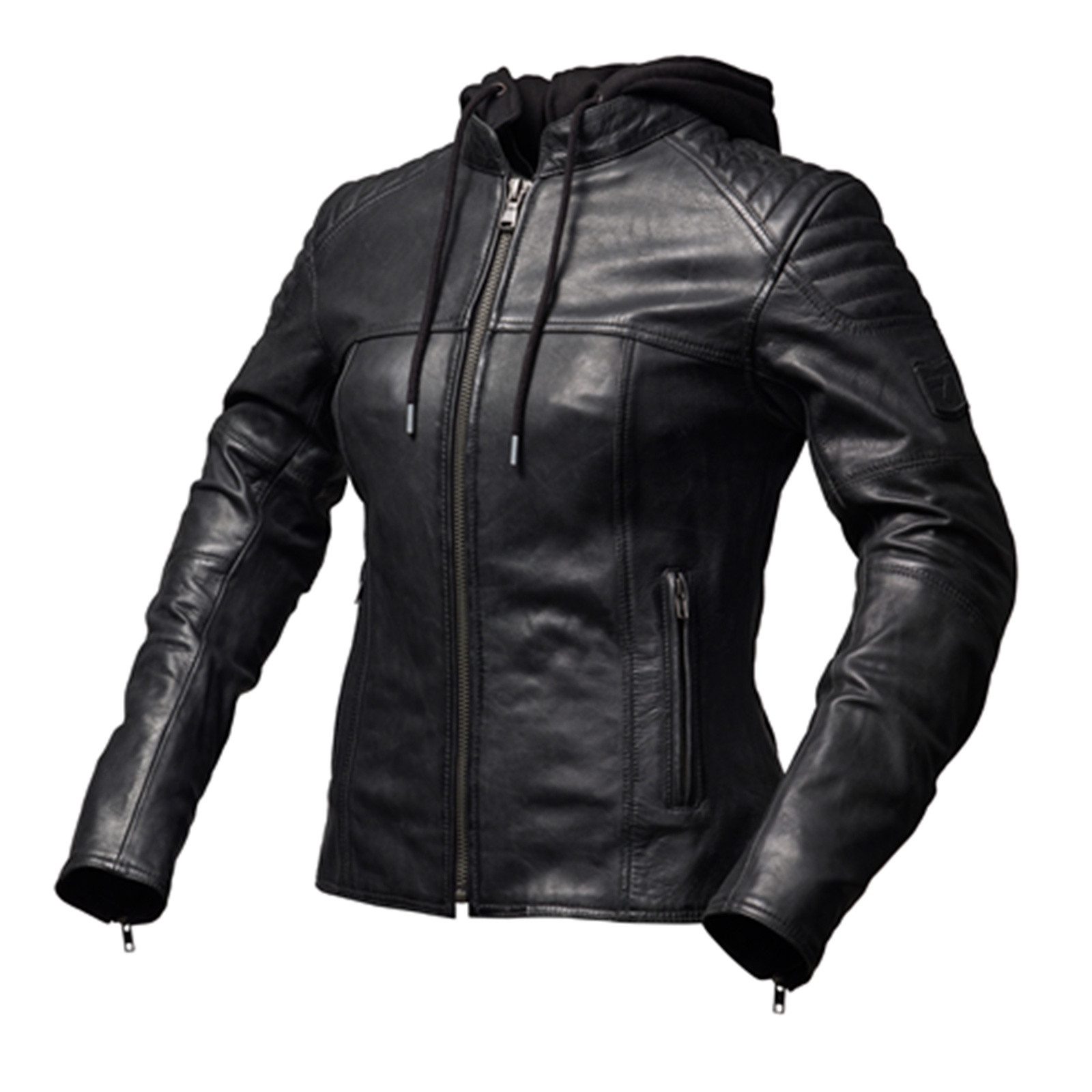 Modeka Motorradjacke Modeka Edda Lady II Damen Lederjacke Schwarz 42 atmungsaktiv