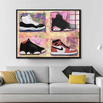 DOTCOMCANVAS® Acrylglasbild Air Jordan Sneaker - Acrylglas, Acrylglasbild Air Jordan Sneaker Lifestyle Sportschuhe Nike