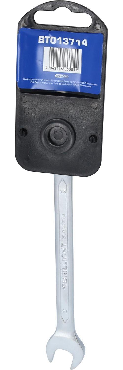 Brilliant Tools Ringschlüssel Ratschenringschlüssel, 14 mm