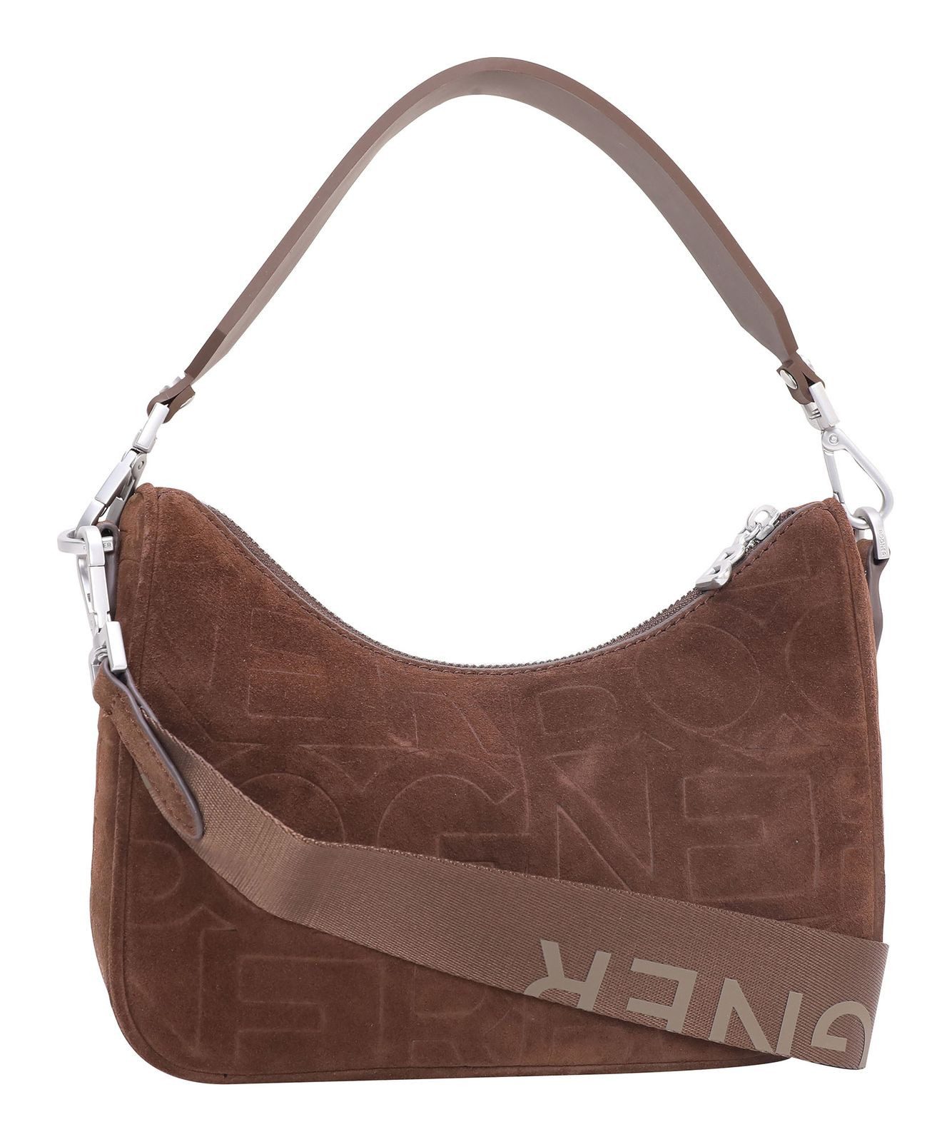 BOGNER Schultertasche Lora Shoulderbag, aus echtem Leder