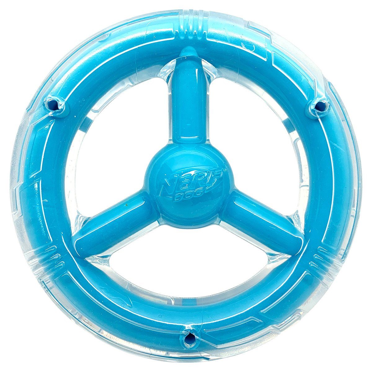 Nerf Dog Outdoor-Spielzeug Scentology Orbit Ring mit Erdnussbutter & Bacon