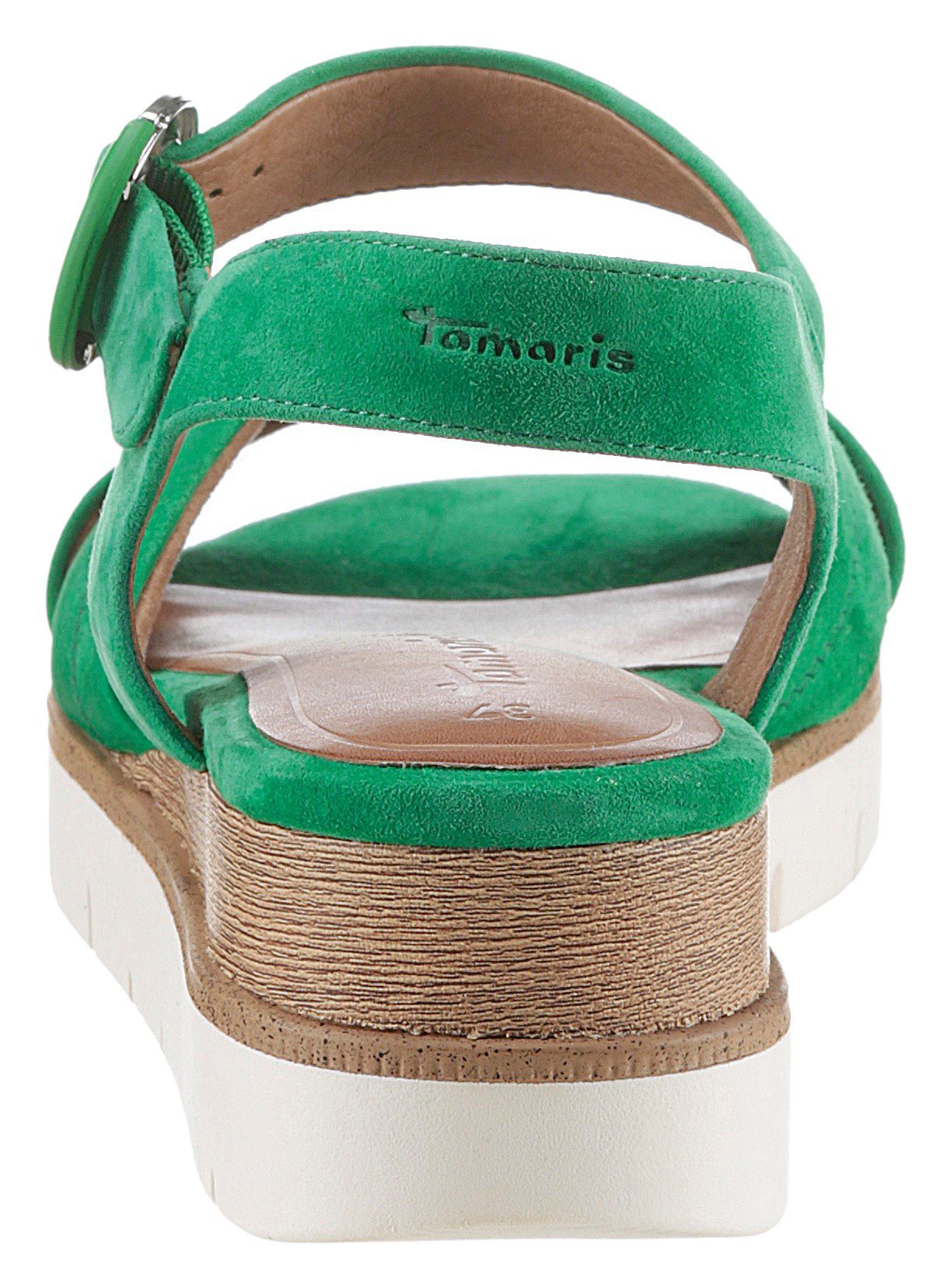 Tamaris Sandalette, Sommerschuh, Sandale, Keilabsatz, mit günstig online kaufen