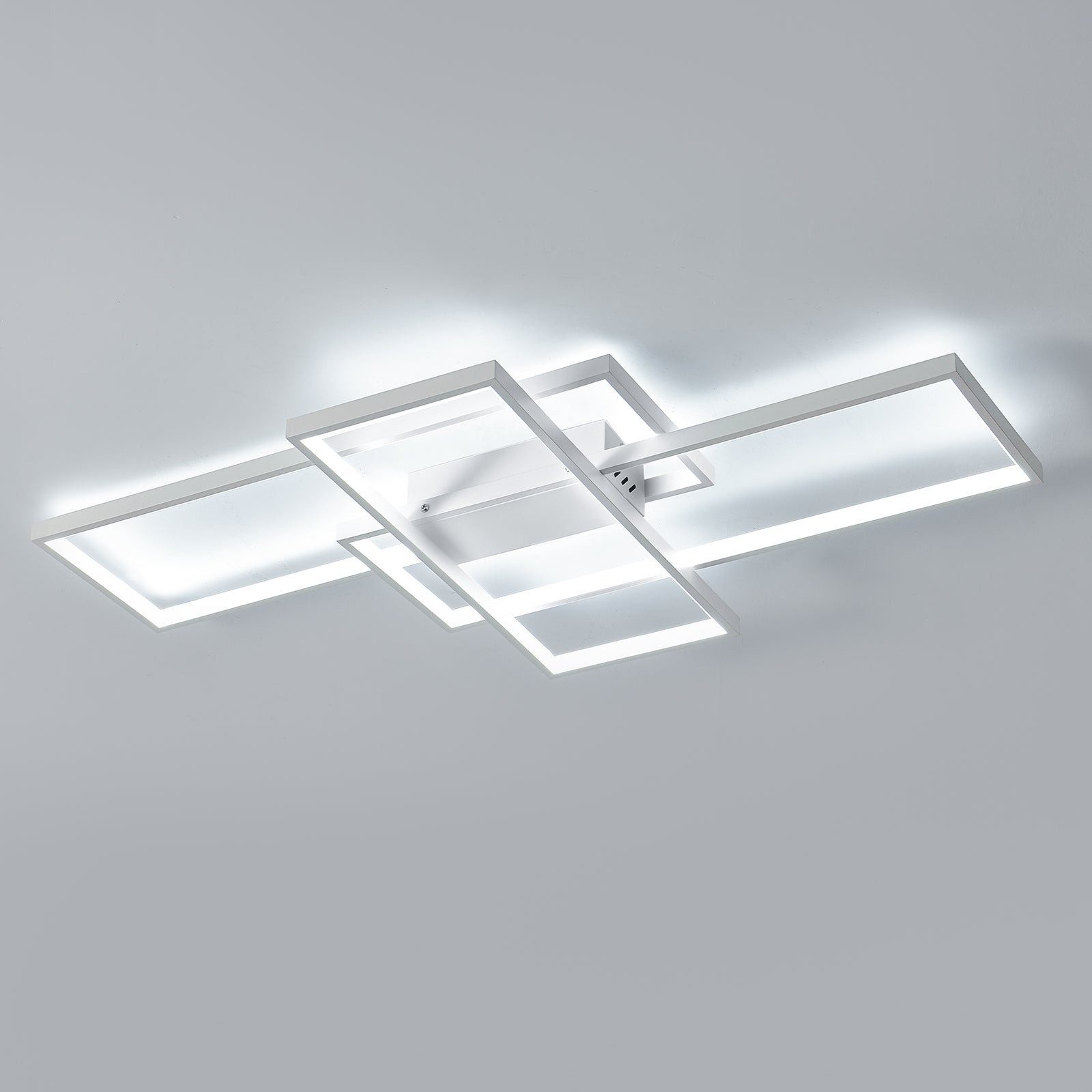 Goeco Deckenleuchte Rechteckige Deckenlampe, Schlafzimmer LED-Deckenleuchte günstig online kaufen