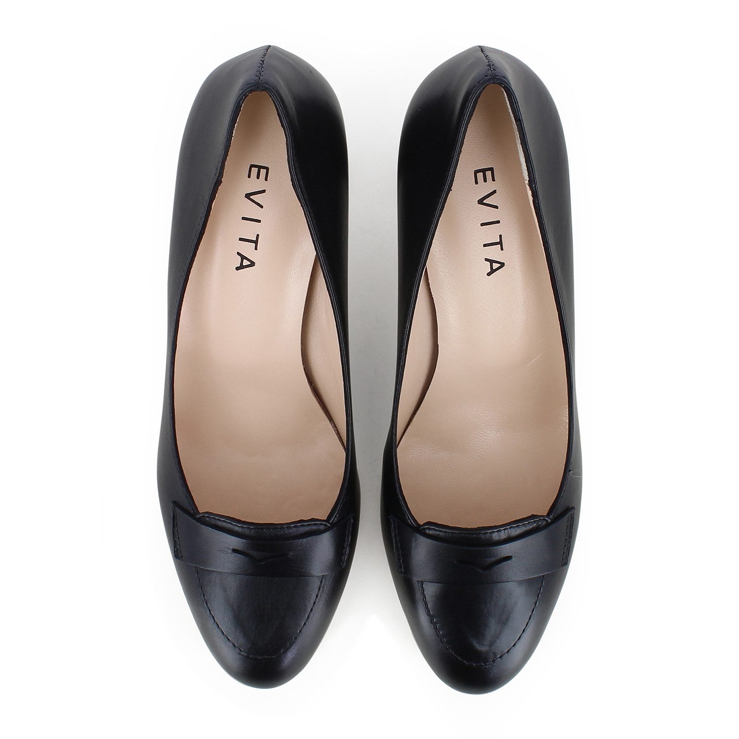 Evita BIANCA Pumps (Paar, Kunstledersohle) Handmade in Italy