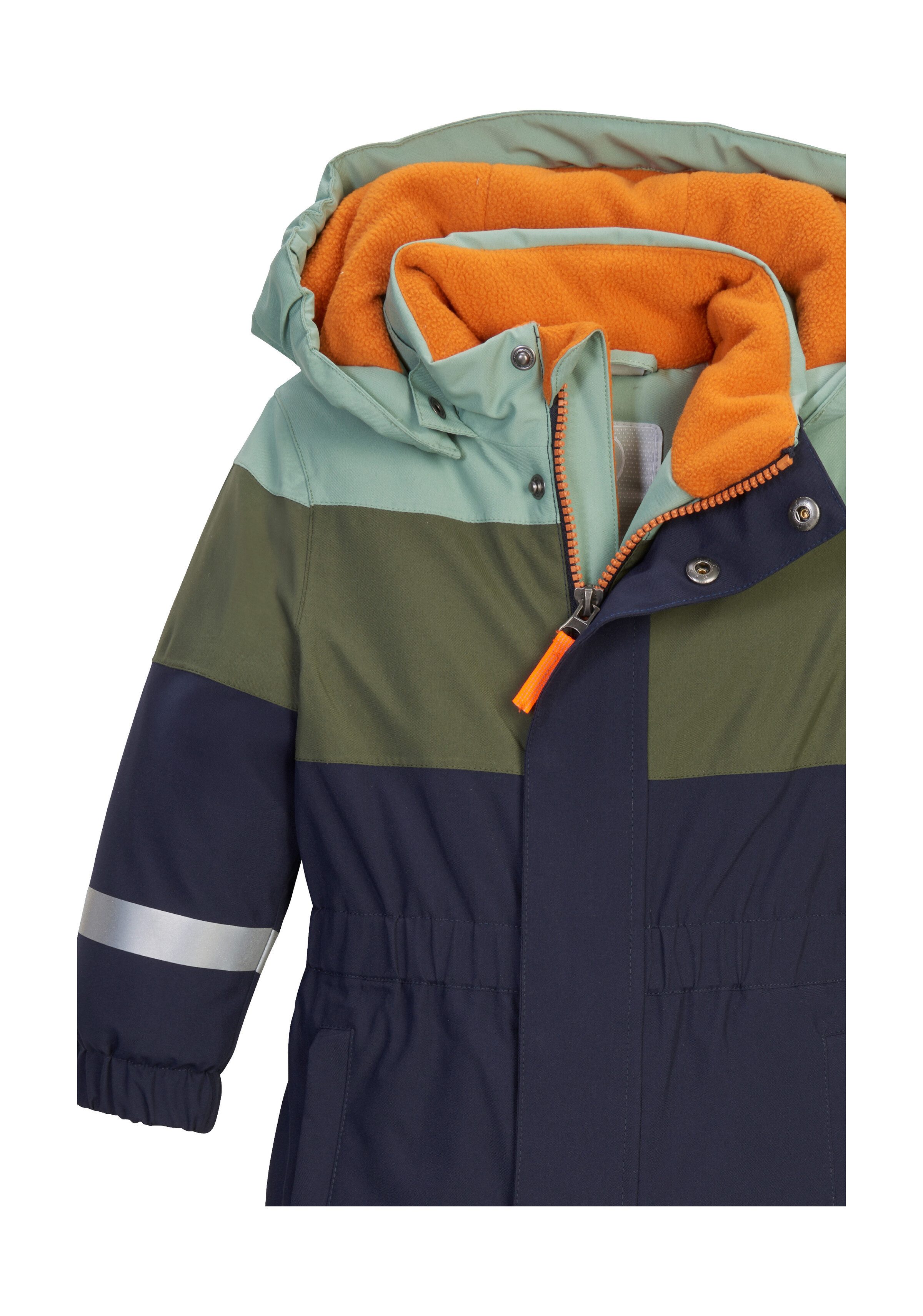 first instinct by killtec Overall FIOW 54 MNS ONPC Wind- und wasserdichter Schneeoverall mit Fleece u. Colourblock Design