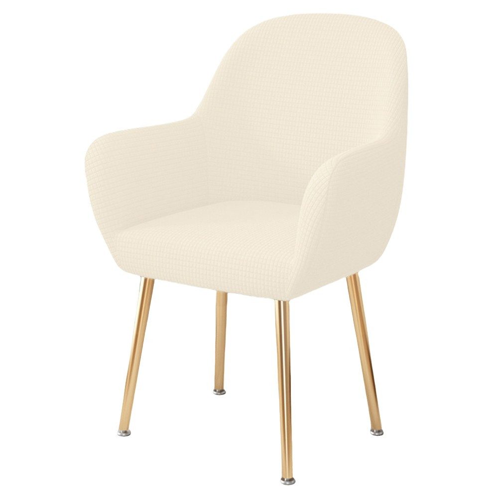Stuhlhusse Stretch Stuhlbezug Stuhl Abdeckung Schonbezug für Esszimmer, Büro