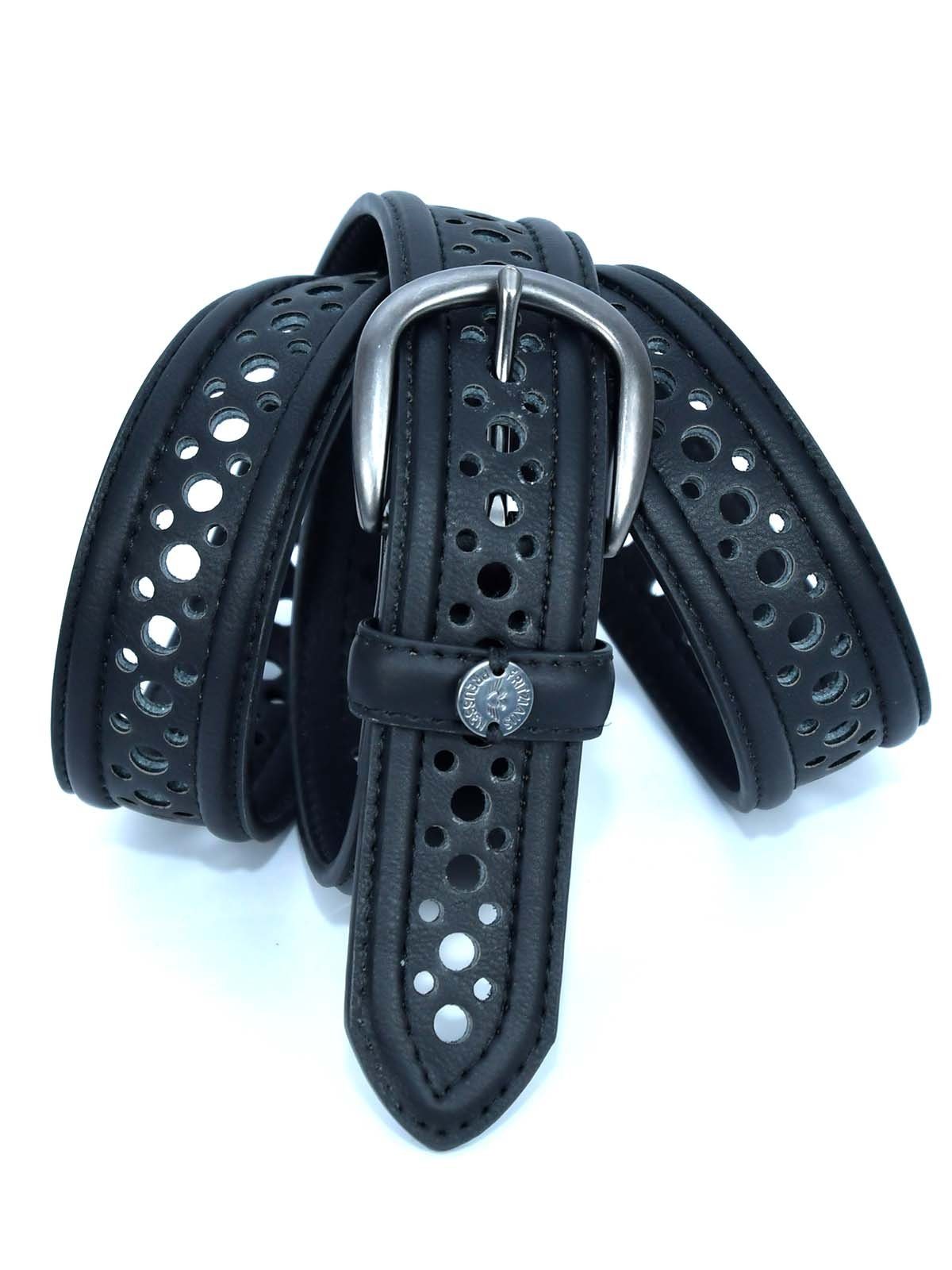 Fritzi aus Preußen Synthetikgürtel Fritzi-Belt cm HAZEL Dorn black Belt 3,7