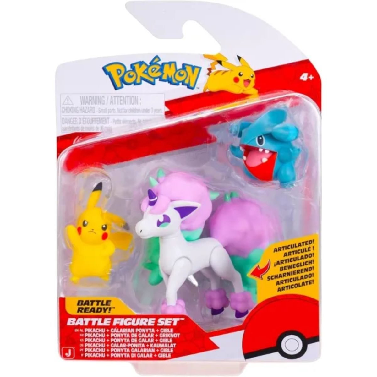 POKÉMON Dekofigur Battle Figure Set G