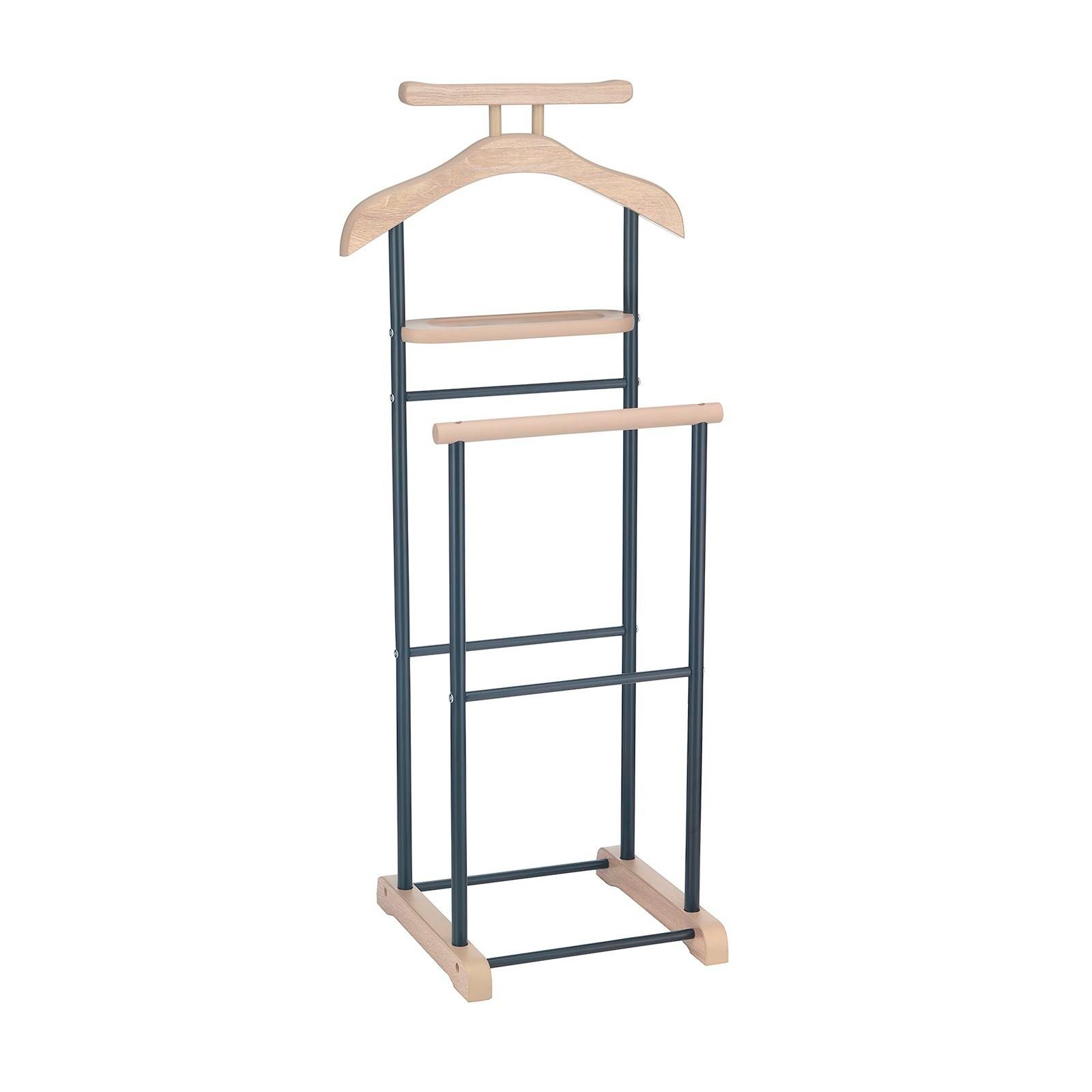 CARO-Möbel Herrendiener MEDINA, Kleiderablage mit Hosenbügel, Kleiderstände günstig online kaufen