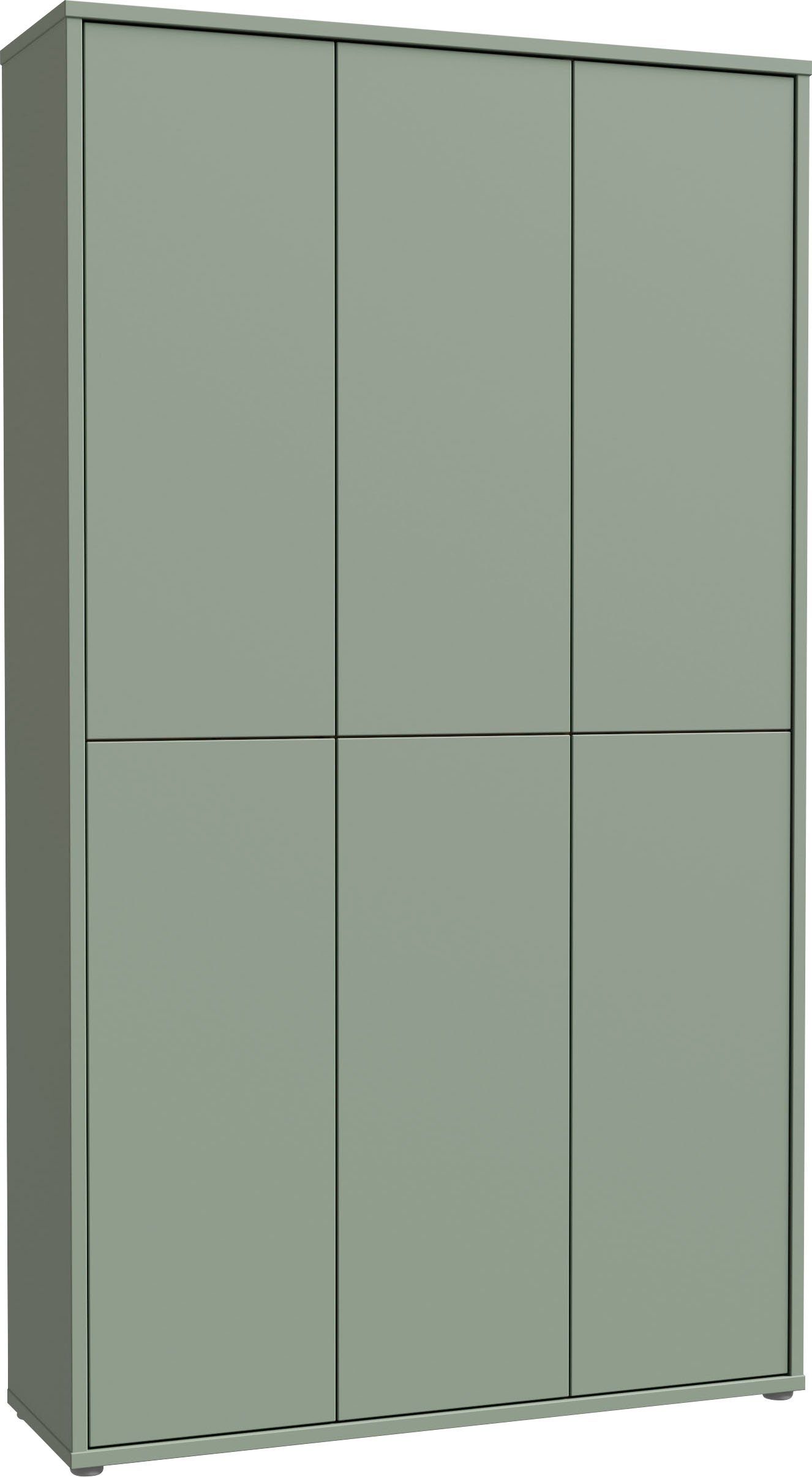 FORTE Schuhschrank Alice Springs, Schuhschrank, B/H/T 109,2/191,9/34,9 cm, 36 Paar Schuhe (B/H/T 109,2/191,9/34,9 cm) Stauraumschrank, Mehrzweckschrank, (B/H 109cm x 192cm), mit 16 Böden