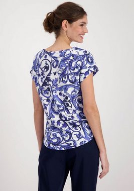 Monari Rundhalsshirt mit Alloverprint