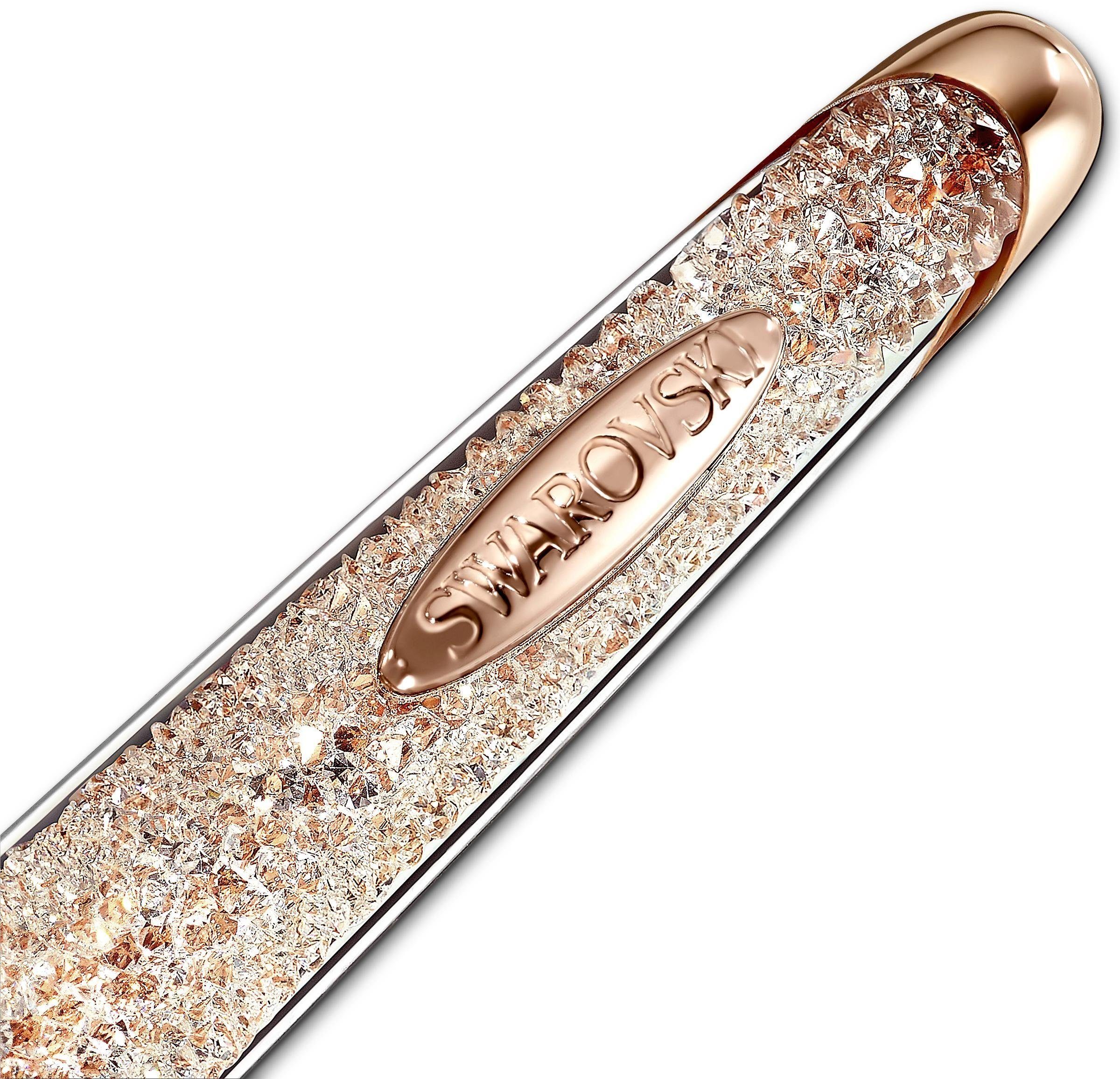 mit (1-tlg), Swarovski® Swarovski Kristallen roségoldfarben-rosé Crystalline Drehkugelschreiber 5534328, Nova,