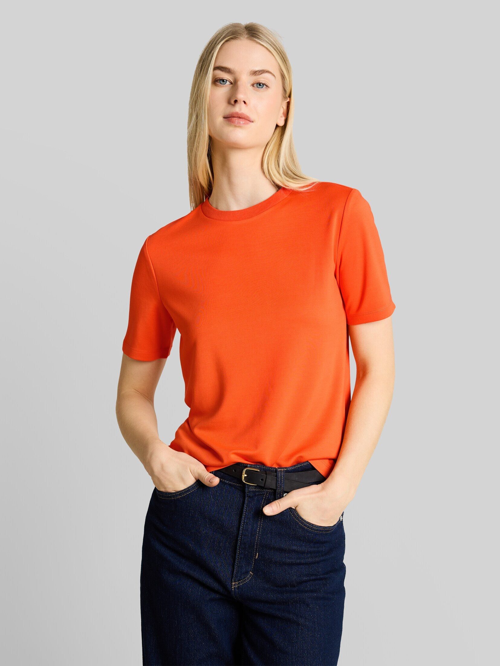 TOM TAILOR Denim T-Shirt T-Shirt (im Einserpack) Loose Fit T-Shirt