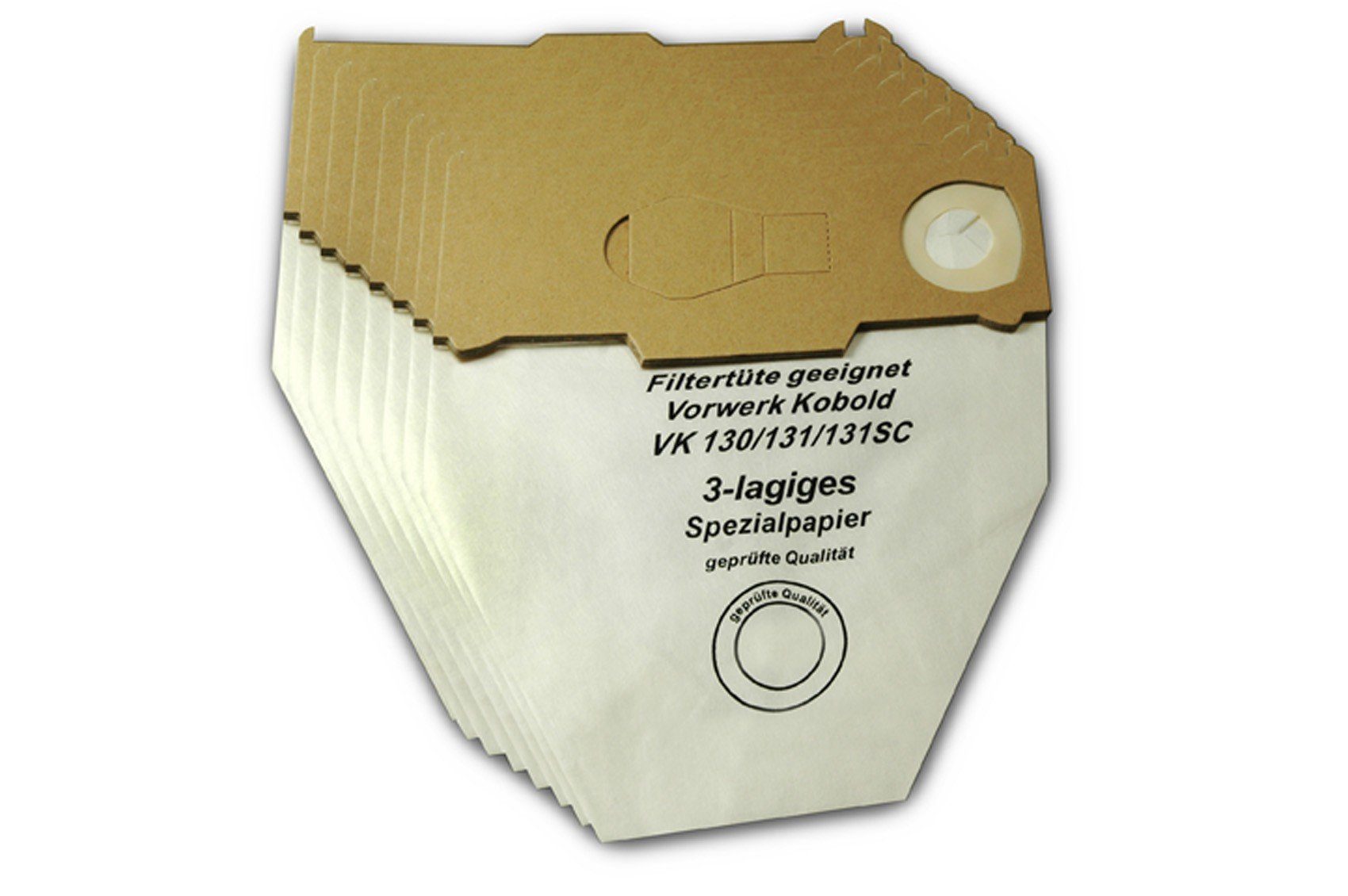 Staubsaugerbeutel passend für Vorwerk Kobold VK 130, VK 131, SC