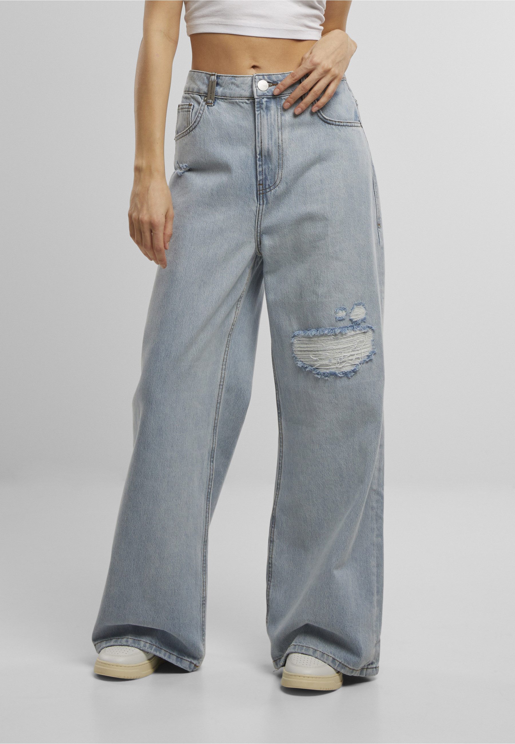 2Y Studios Bequeme Jeans 2Y Studios Diala Wide Baggy Jeans