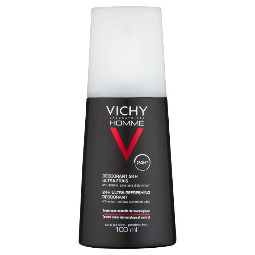 Vichy Deo-Roller HOMME déodorant spray 24h ultra frais 100ml
