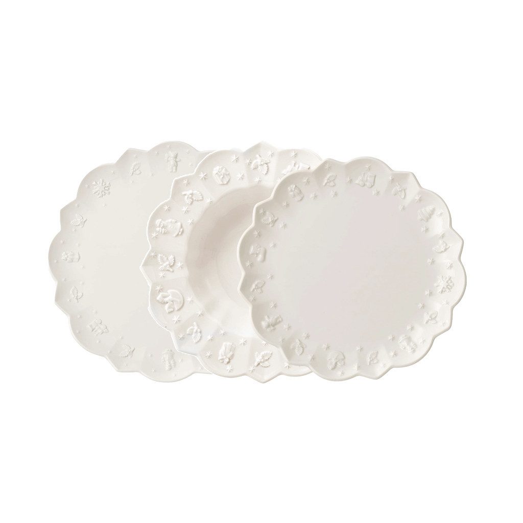 Villeroy & Boch Geschirr-Set Toy's Delight Royal Classic Set 12tlg. (12-tlg), 4 Personen, Porzellan, Premium Porcelain, mikrow.- & spülm.sicher, Made in Germany