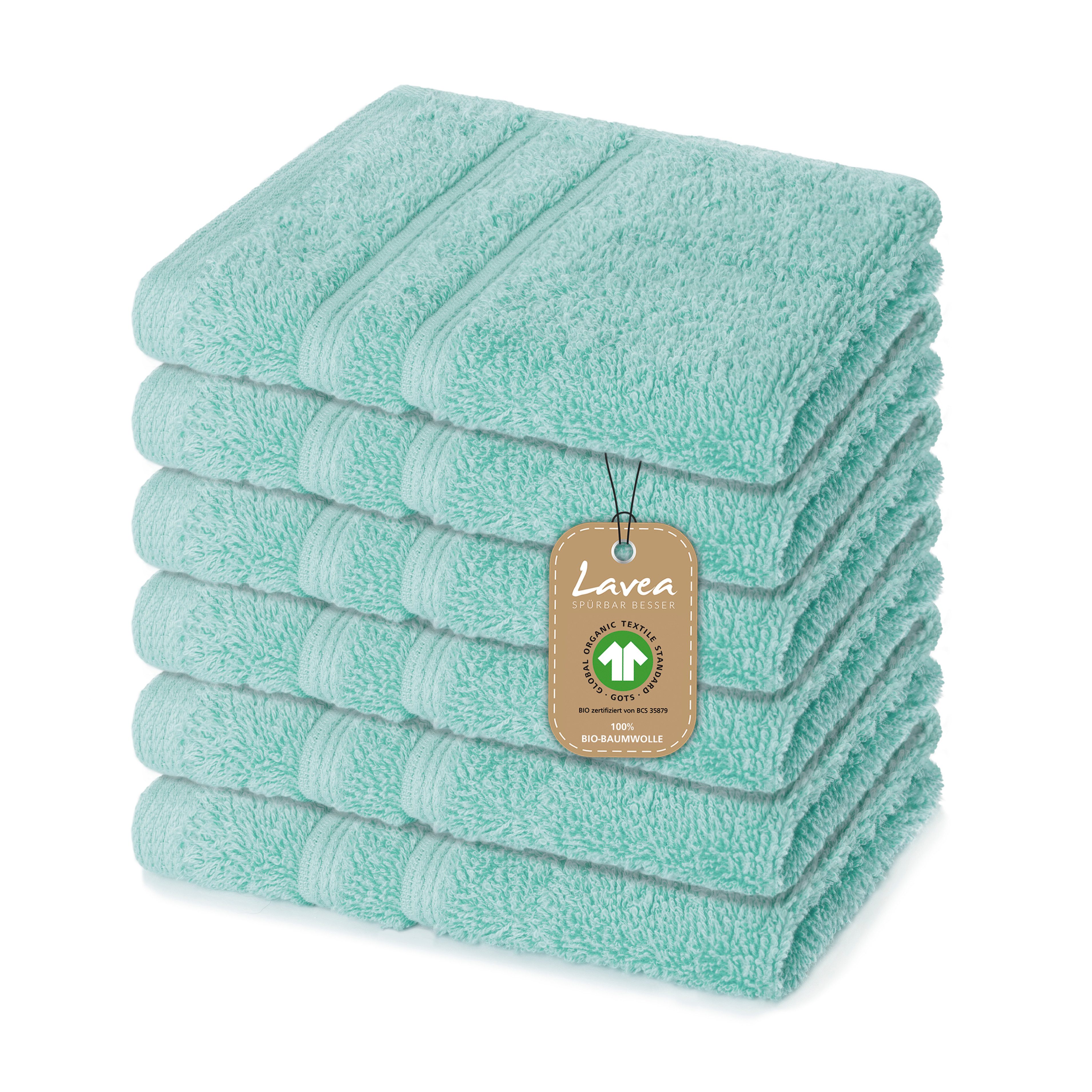 Lavea Handtuch Set Bio-Baumwoll Serie Bali, günstig online kaufen