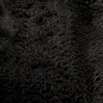Teppich Klassischer Teppich Ess- & Wohnzimmer • waschbar • schwarz, Teppich-Traum, rechteckig, Höhe: 11 mm