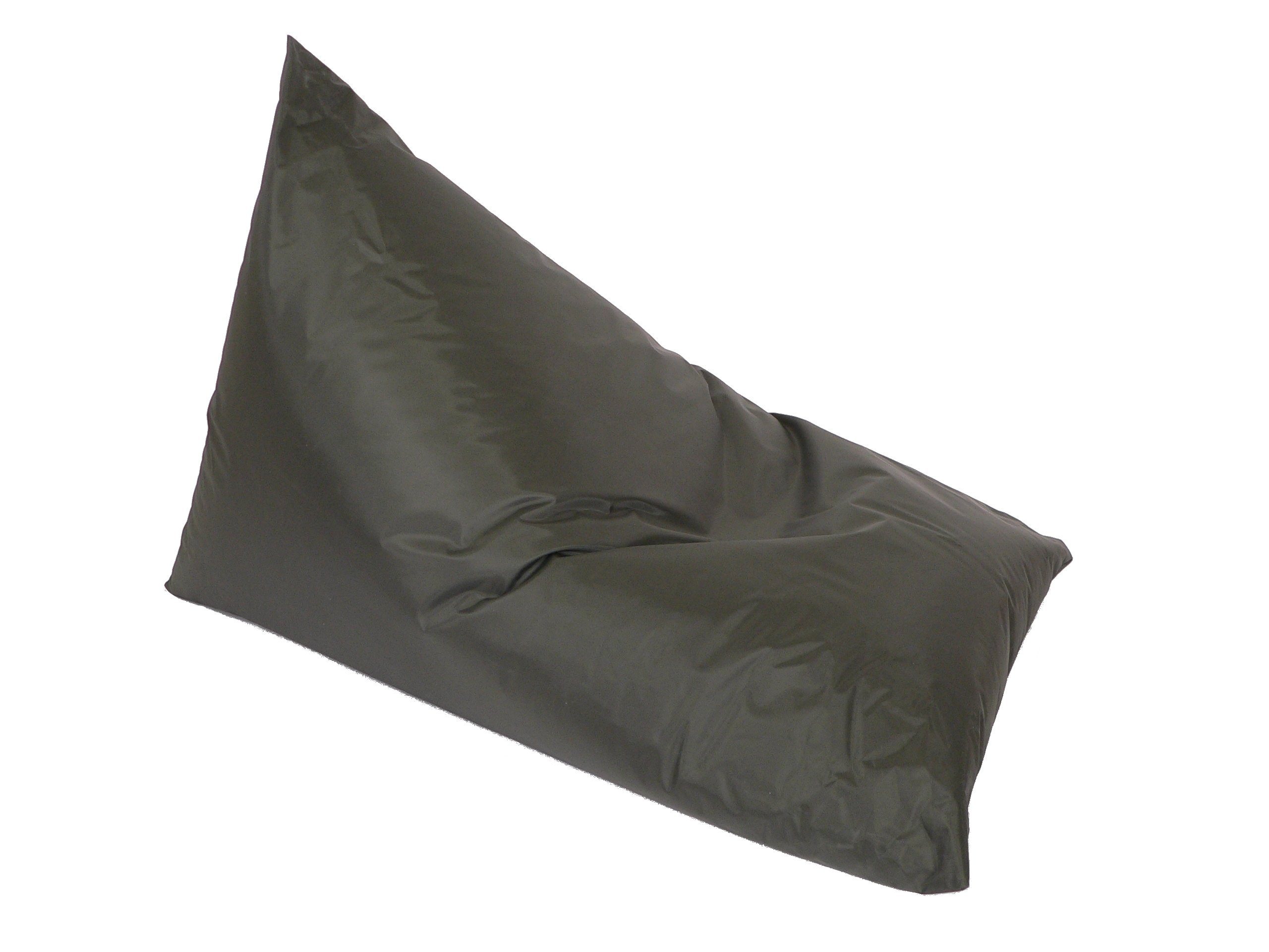 Licardo Sitzsack Sitzsack Chillkissen Nylon anthrazit 100/140 cm (1 St)