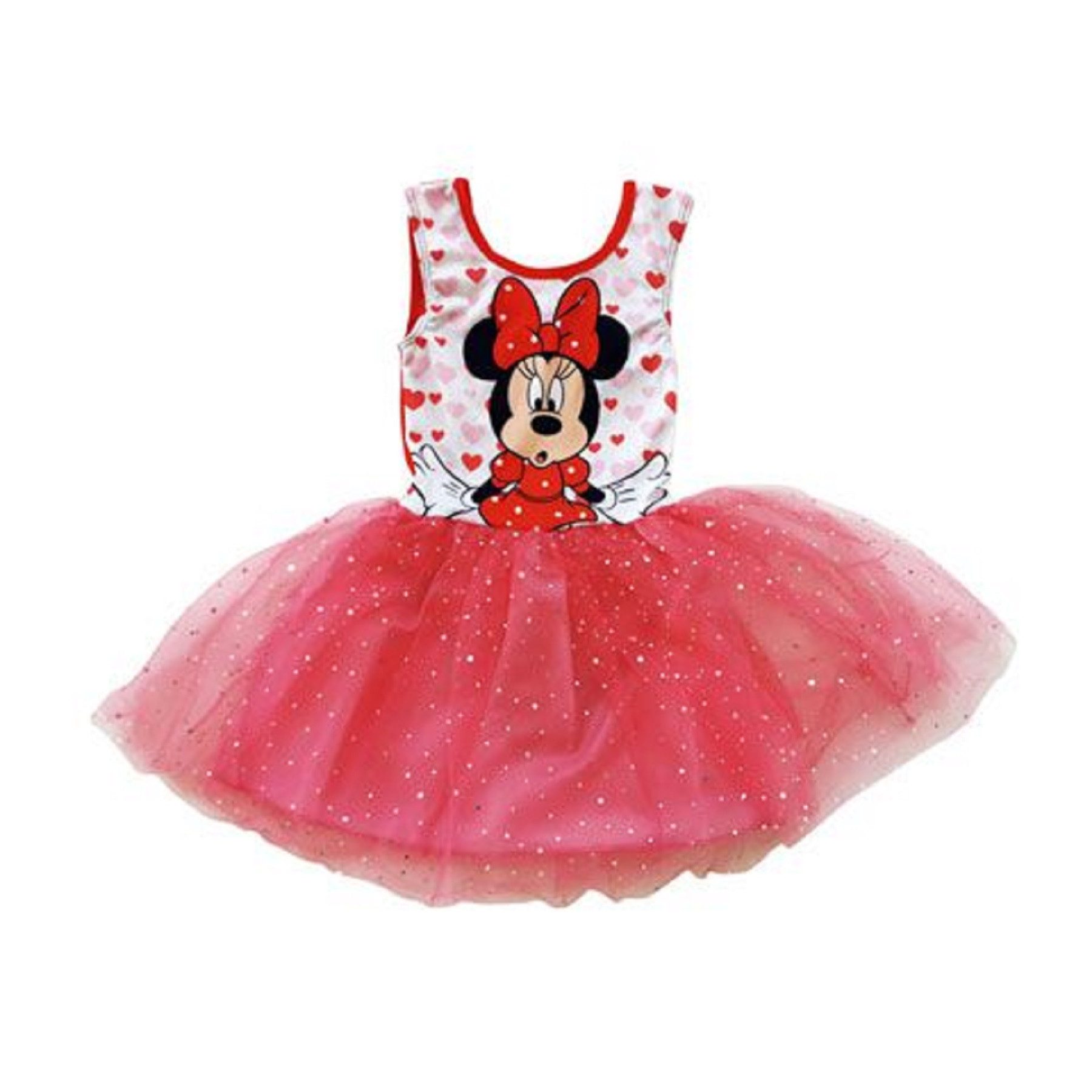 Disney Minnie Mouse Partykleid Minnie Maus Kinderkleid Der Traum jeder kleinen Prinzessin