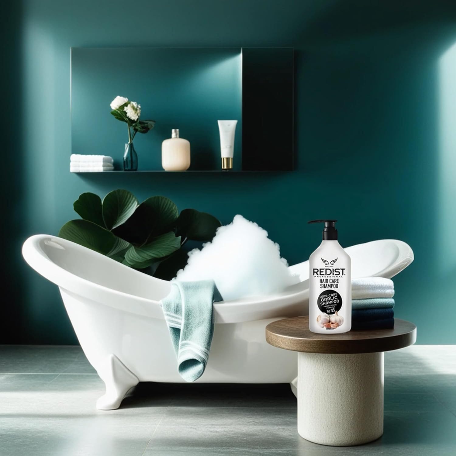 Redist Haarshampoo Redist Garlic Hair Care Shampoo 1000ml Anti Haarausfall Anti Hairloss