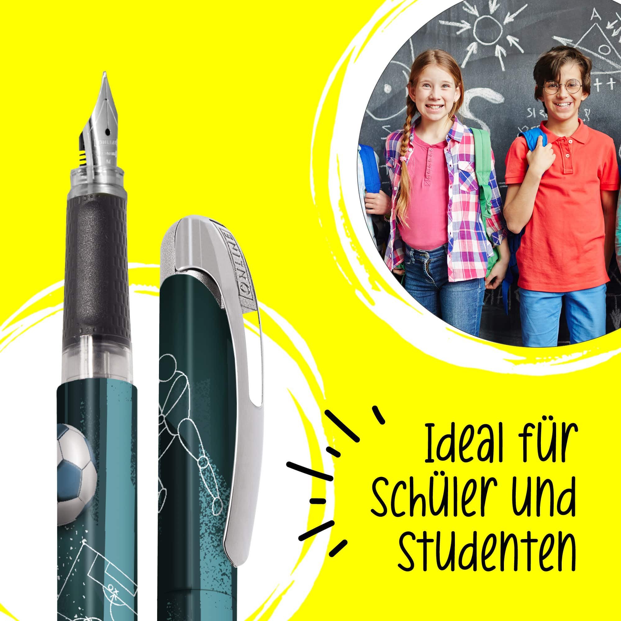 Online Pen Füller College Füllhalter, ergonomisch, ideal für die Schule, hergestellt in Deutschland – Bild 4 von 5
