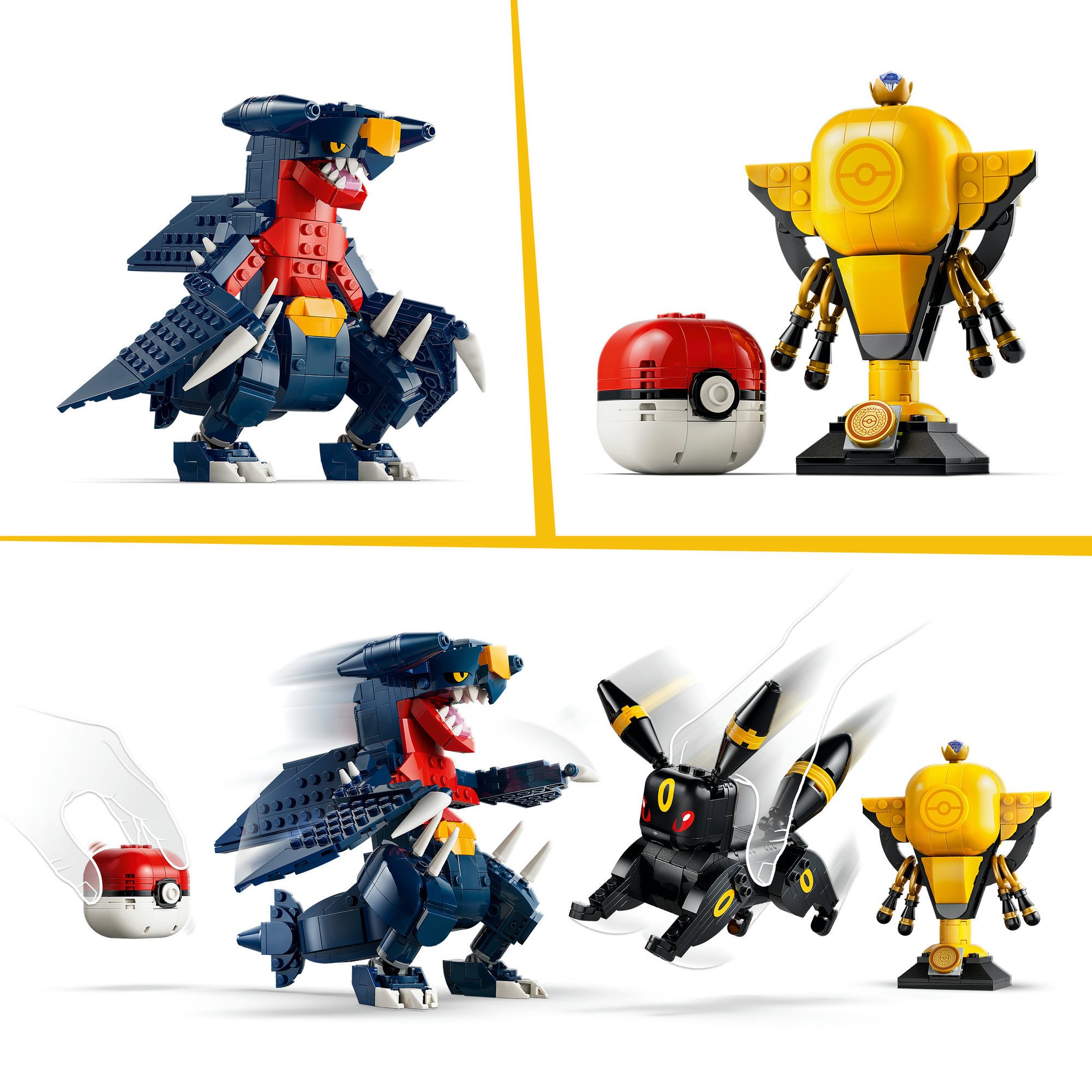 LEGO® SMART Play™ Nachtaras und Knakracks Duell um die (72165) Konstruktionsspielsteine, (831 St), Meisterschaft, LEGO Pokémon, Mit SMART Brick kompatibel (nich – Bild 4 von 5