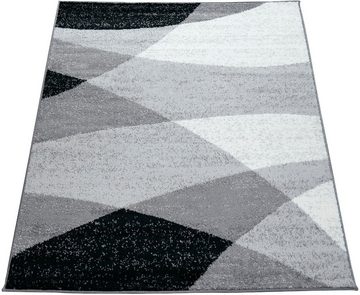 Teppich Fiesta 110, Paco Home, rechteckig, Höhe: 12 mm, Kurzflor, Designer Teppich, ideal im Wohnzimmer & Schlafzimmer
