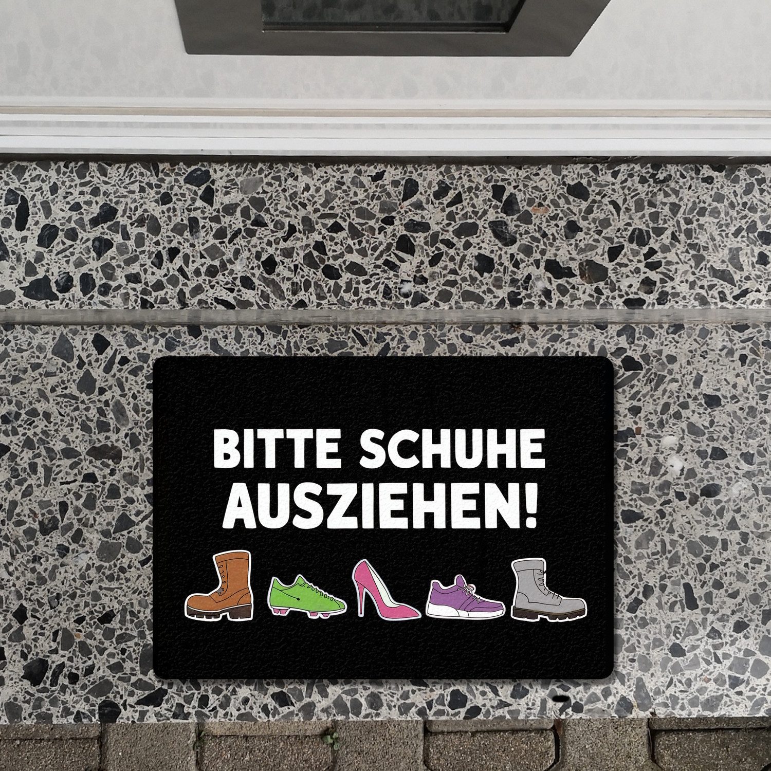 speecheese Fußmatte Bitte Schuhe ausziehen Fußmatte günstig online kaufen