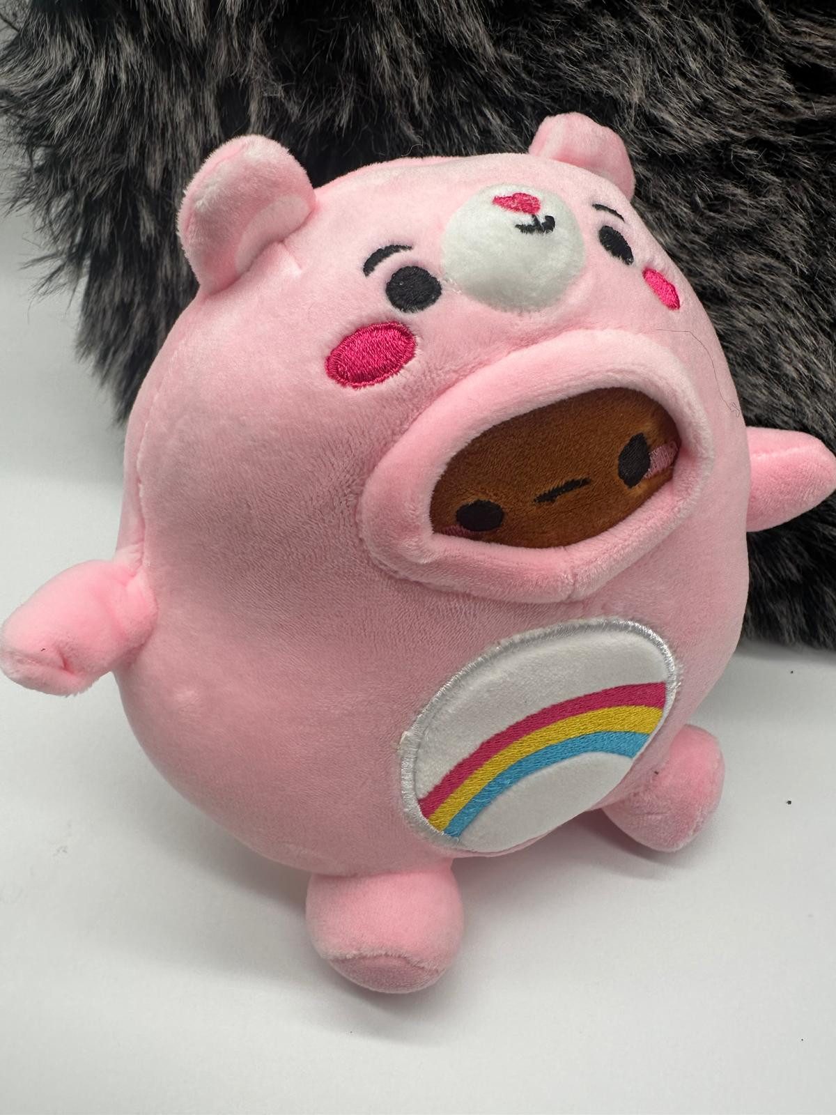 Kawaii Kuscheltier Kawaii Glücksbärchi Kuscheltier Figur Plüsch 17 Plüsch Hurra Bärchi (1-St), Glücksbärchi Plüschtier Kuscheltier Figur Plüschtier