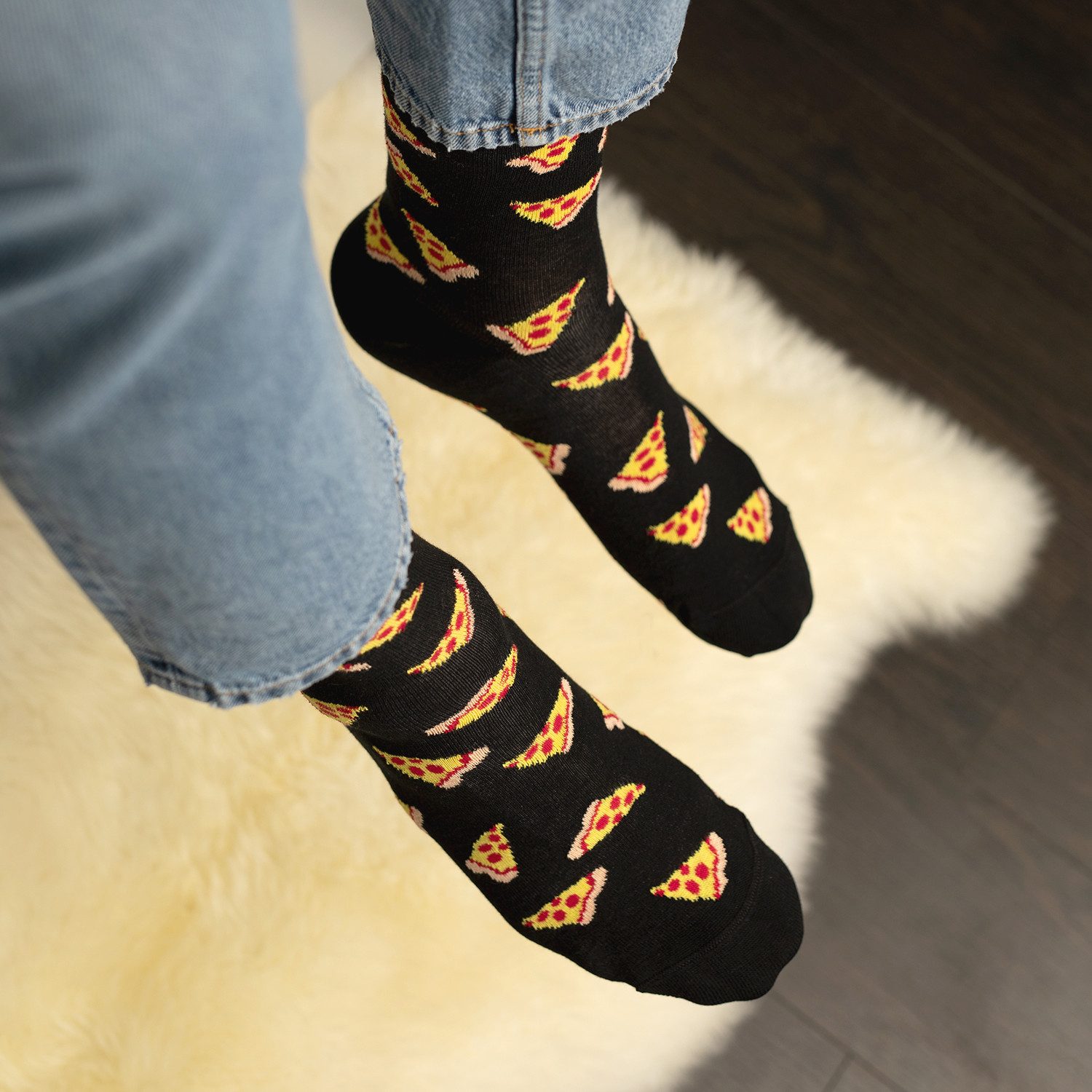 Footstar Basicsocken Damen/Herren Bunte Motiv Socken Funny Baumwollsocken