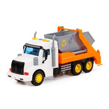 Polesie Spielzeug-Auto Polesie Profi Container-Fahrzeug mit Schwungantrieb Box