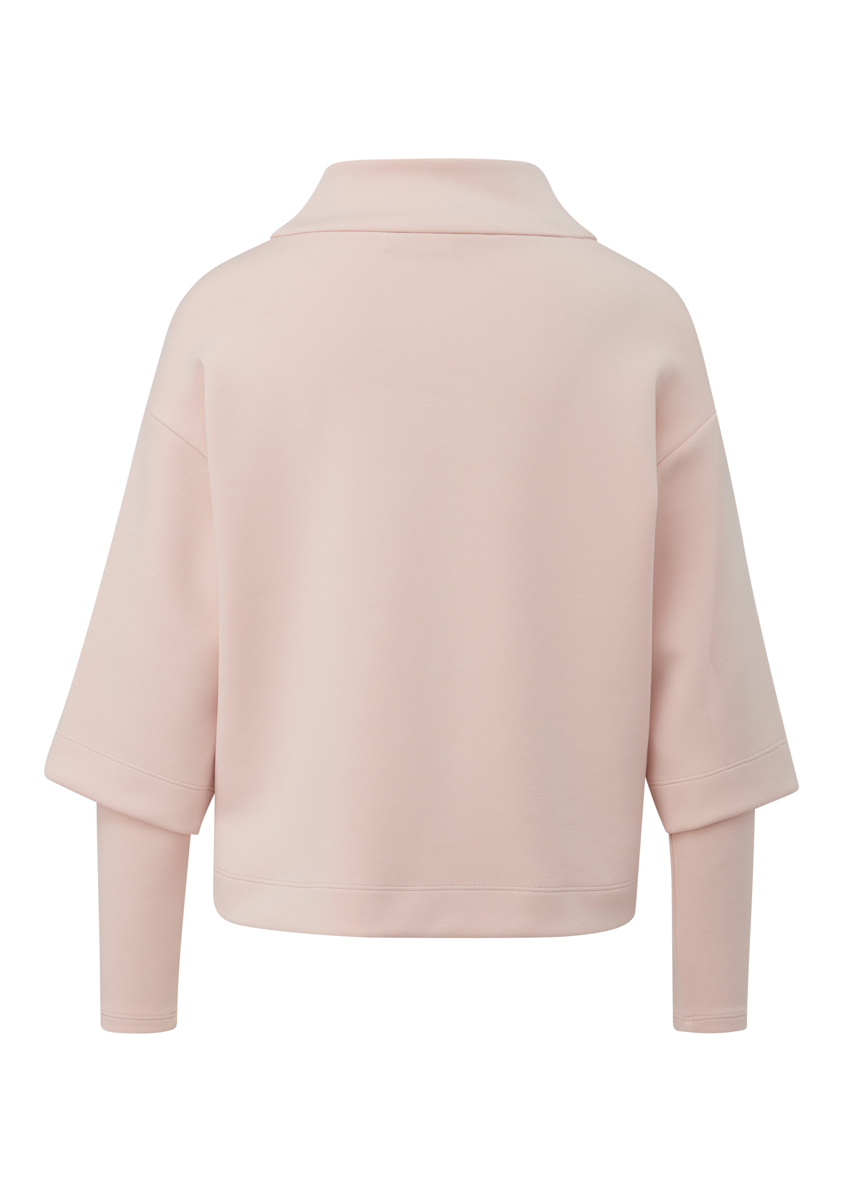 s.Oliver BLACK LABEL Sweatshirt mit überschnittenen günstig online kaufen