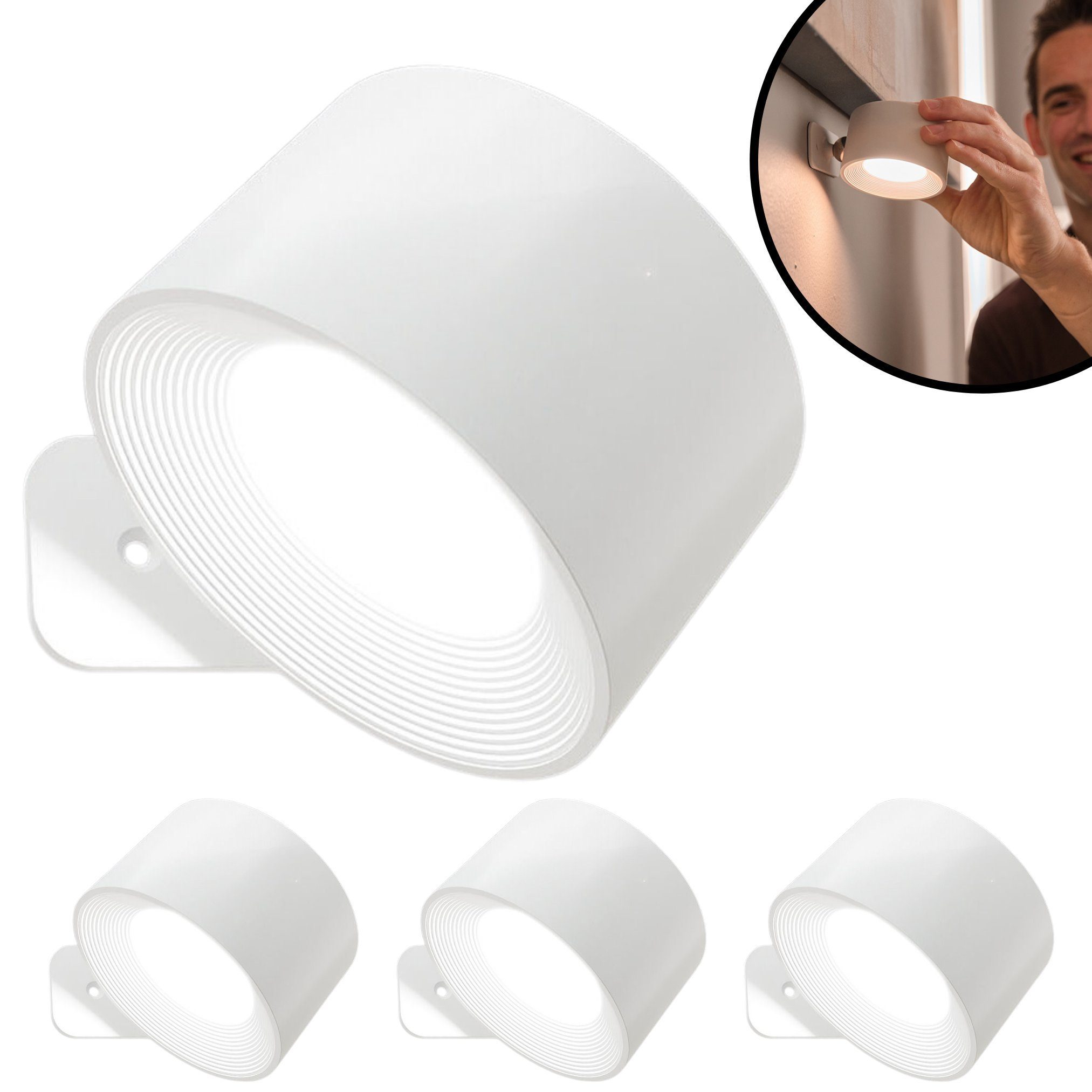 Best Direct® LED Wandleuchte Vigilamp Pod, günstig online kaufen
