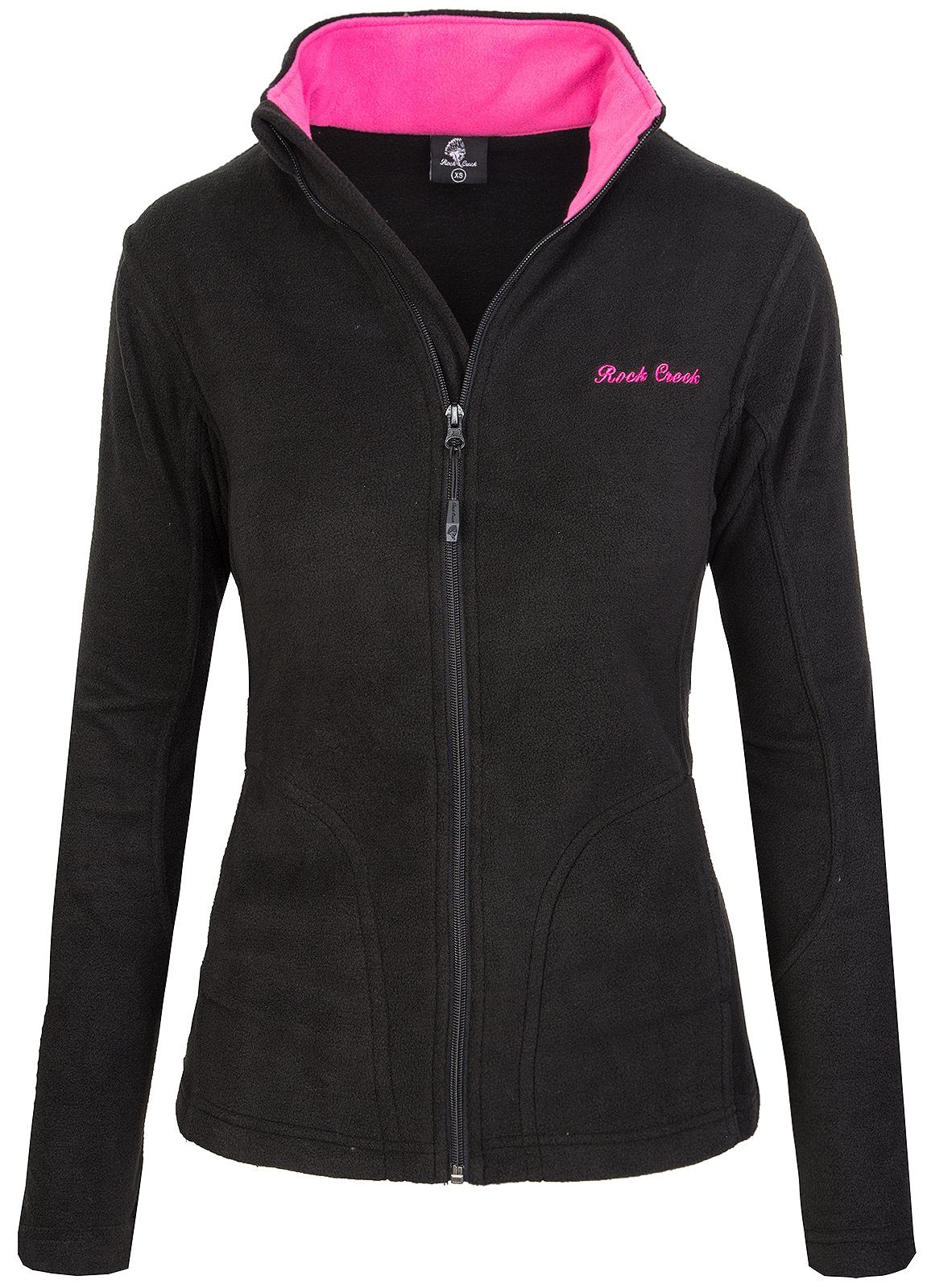Rock Creek Fleecejacke Damen Fleecejacke Übergangsjacke günstig online kaufen
