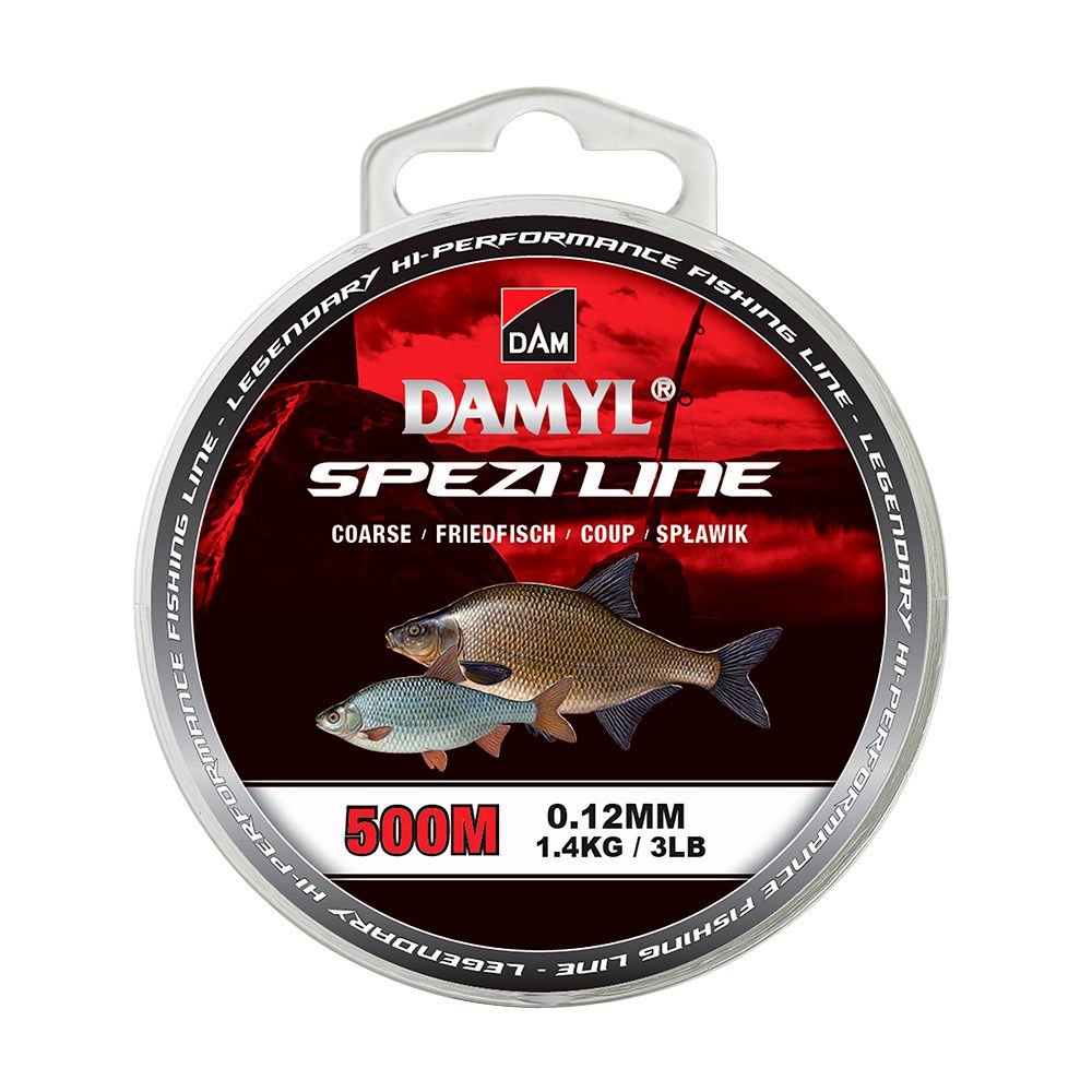 Angelschnur Monofile Angelschnur Friedfisch Damyl Spezi Line 500m 0,12mm - 0,18mm