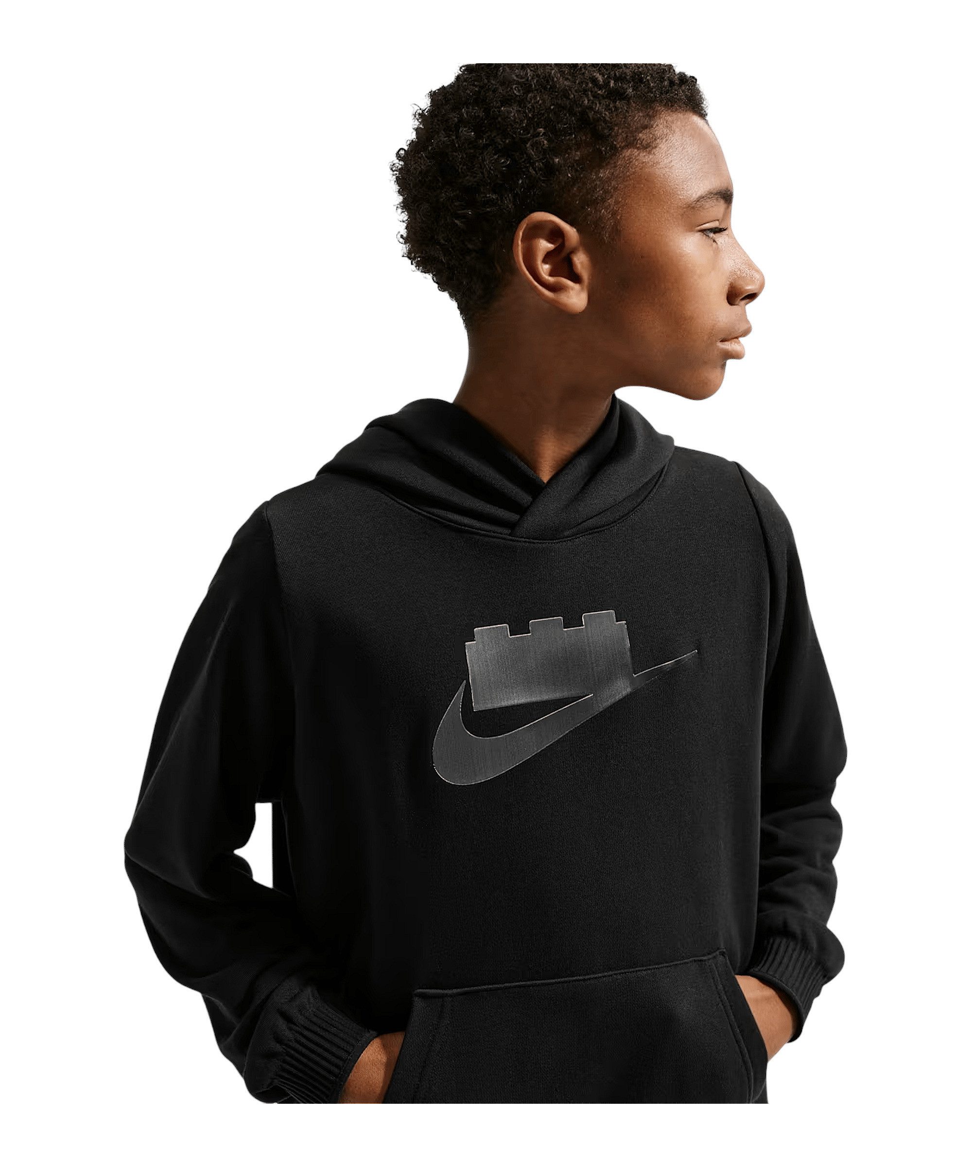 Nike Sweatshirt Nike Performance x Lego 365 Hoody Kids Weiß Baumwolle