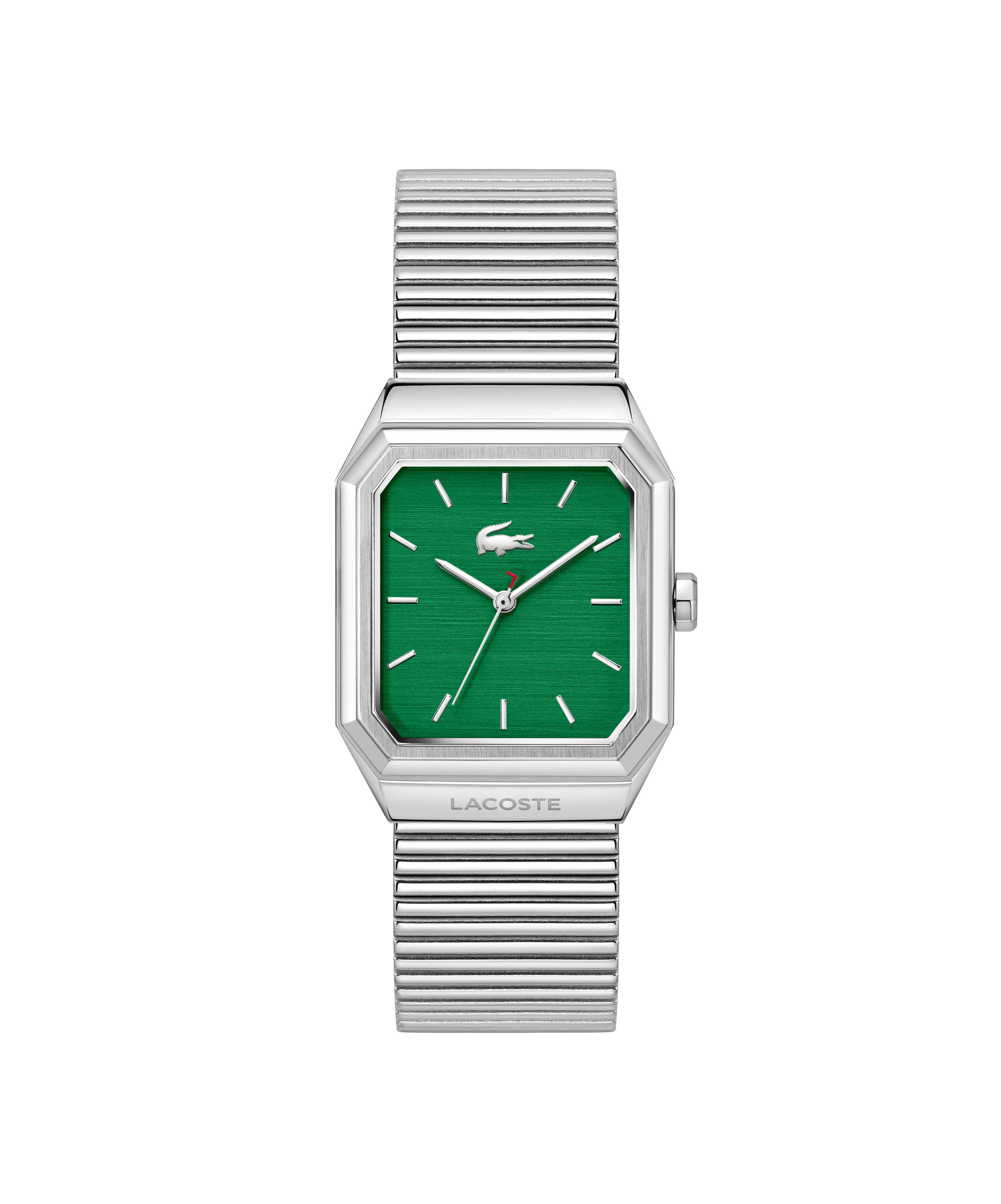 Lacoste Quarzuhr RENE 2011501, Armbanduhr, Damenuhr, Herrenuhr, Edelstahlarmband, analog