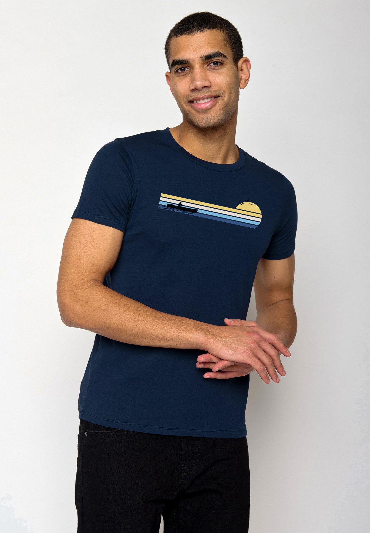 T-Shirt Nature Canoe River