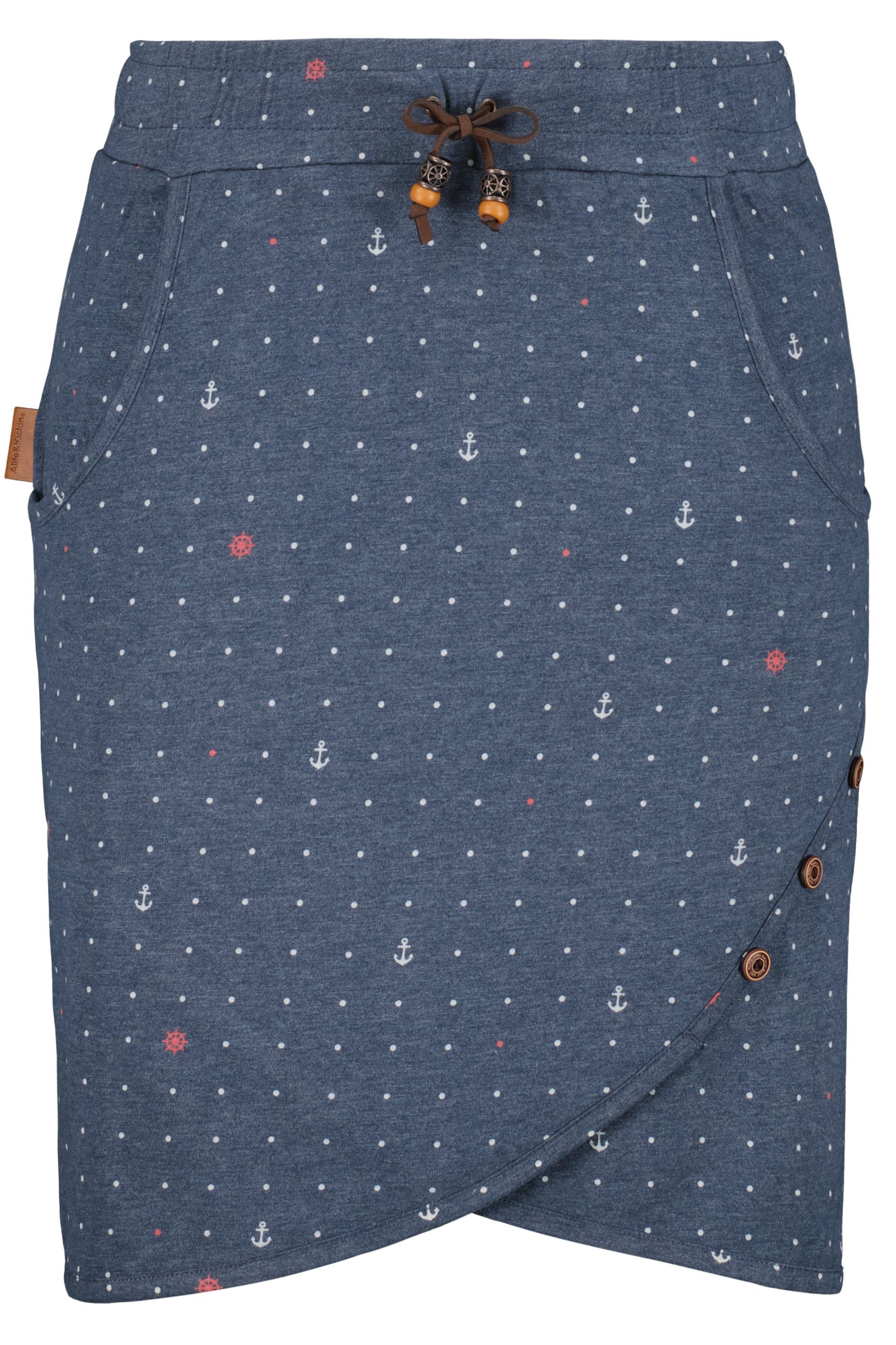 marine Sommerrock LucyAK melange Damen B Alife Sommerrock Kickin & Short Skirt