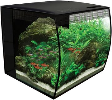 FLUVAL Aquarium »FL Flex«, BxTxH: 35x33x33 cm, 34 Liter, mit gebogener Frontscheibe