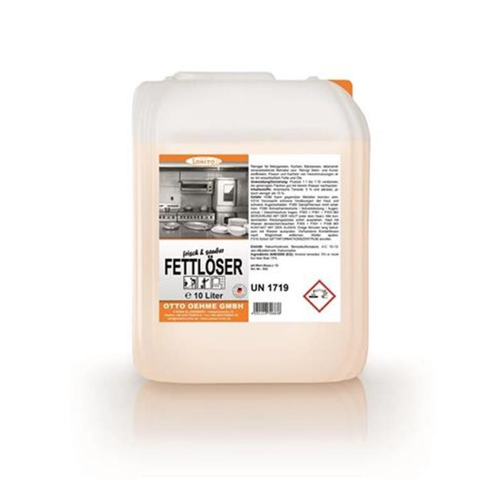 Lorito Wischstar frisch u. sauber Fettlöser Backofenreiniger 10 Liter Grillreiniger