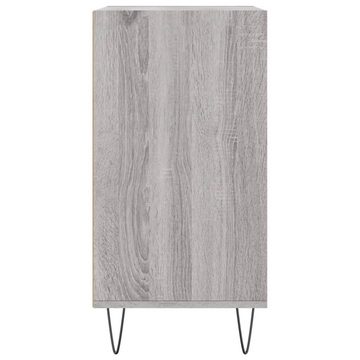 vidaXL Sideboard Sideboard Grau Sonoma 57x35x70 cm Holzwerkstoff (1 St)
