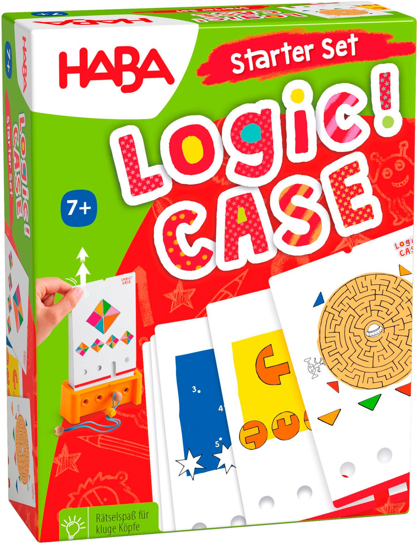 Haba Spiel Logic Case Starter Set, Logikspiel, Made in Germany