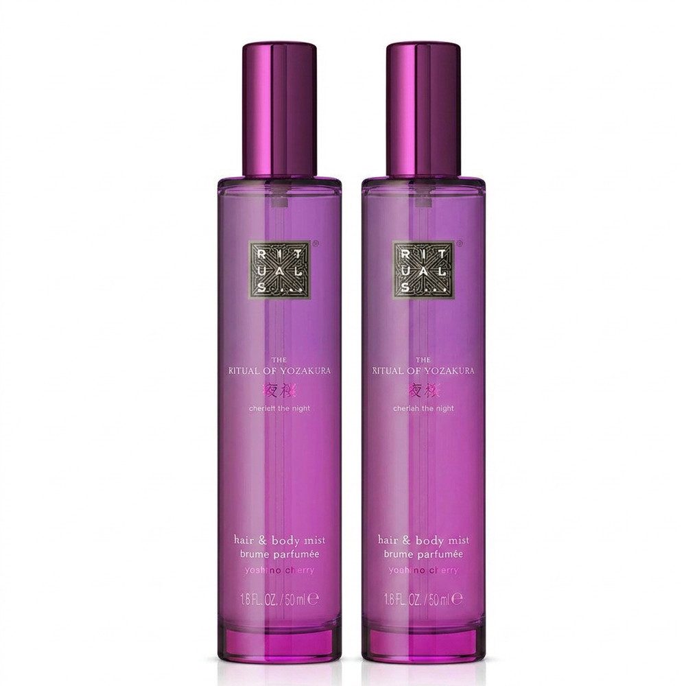 Rituals Gesichts- und Körperspray Rituals The Ritual of Yozakura Hair & Body Mist 2er Set, Vorteilspack mit zwei Hair & Body Mists für längere Anwendung