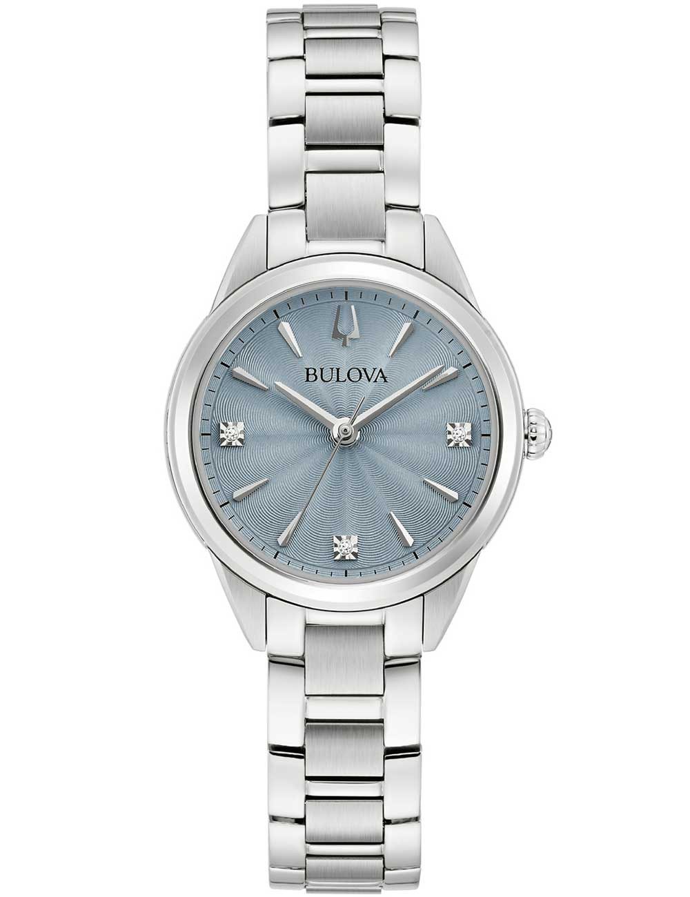 Bulova Quarzuhr Bulova 96P255 Damenuhr Sutton 28mm 3ATM Bulova 96P255 Damenuhr Sutton 28mm 3ATM