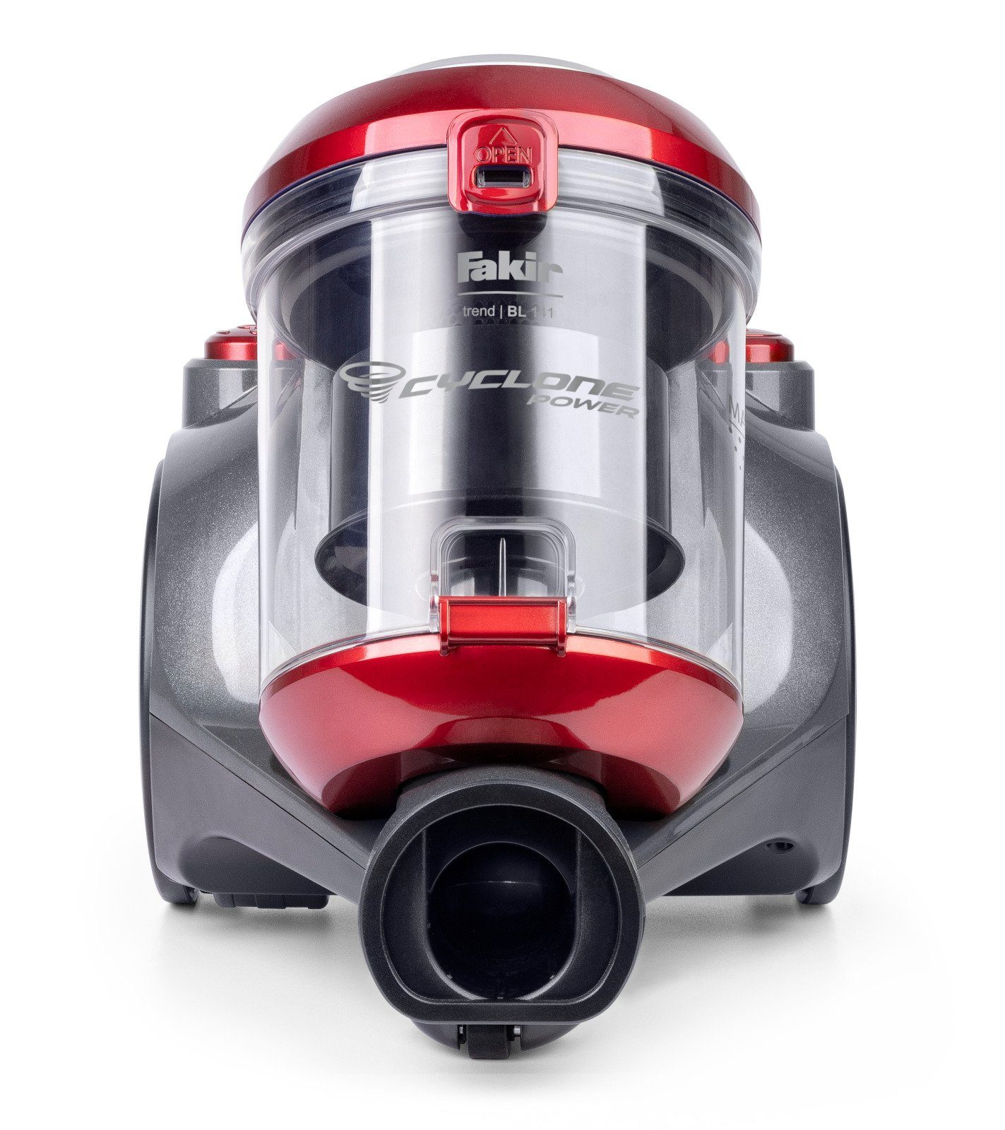 FAKIR Bodenstaubsauger FAKIR Trend BL 141 Beutellos EPA Filter 700 Watt Sauger, 700 W, beutellos, beutellos