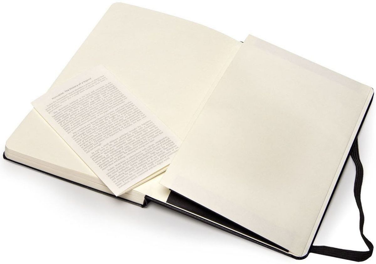 MOLESKINE Notizbuch Notizbuch Musik Art Plus L A5 13x21cm 70g qm Hardcover schwarz